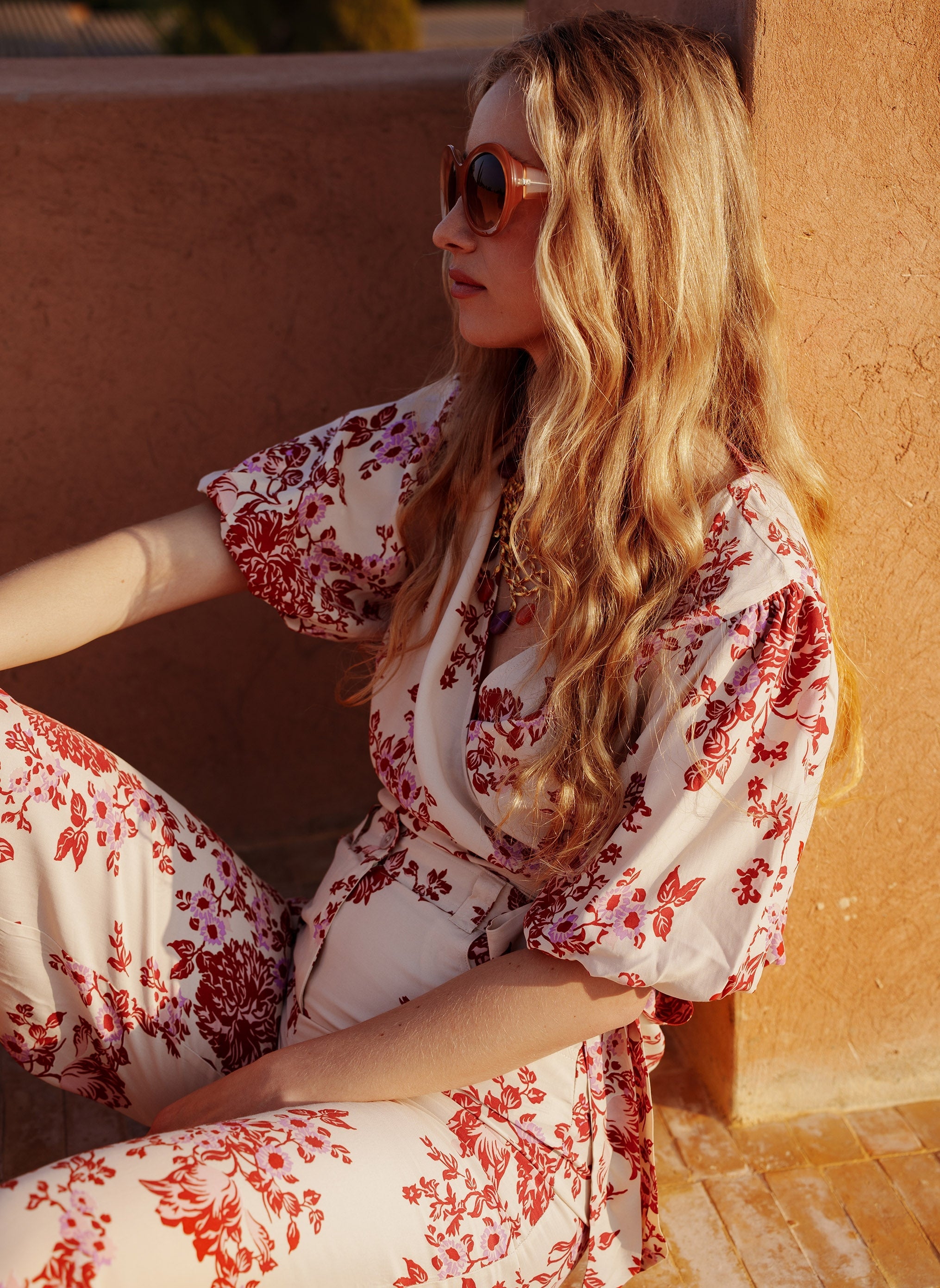 BLOUSE KOMANE fallout blush