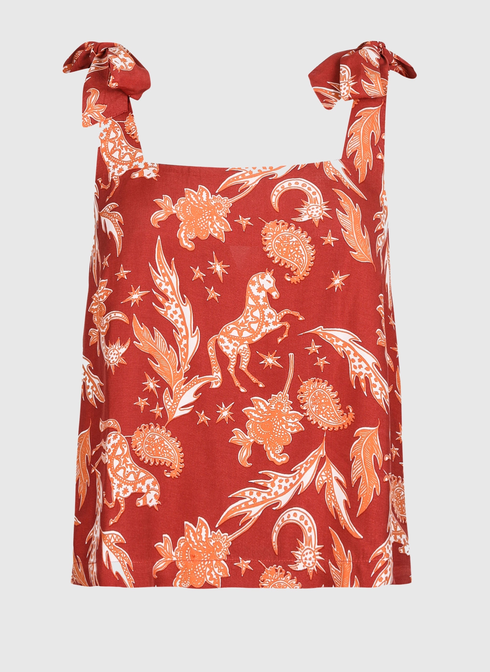 DEBARDEUR KUNO fleche terracotta