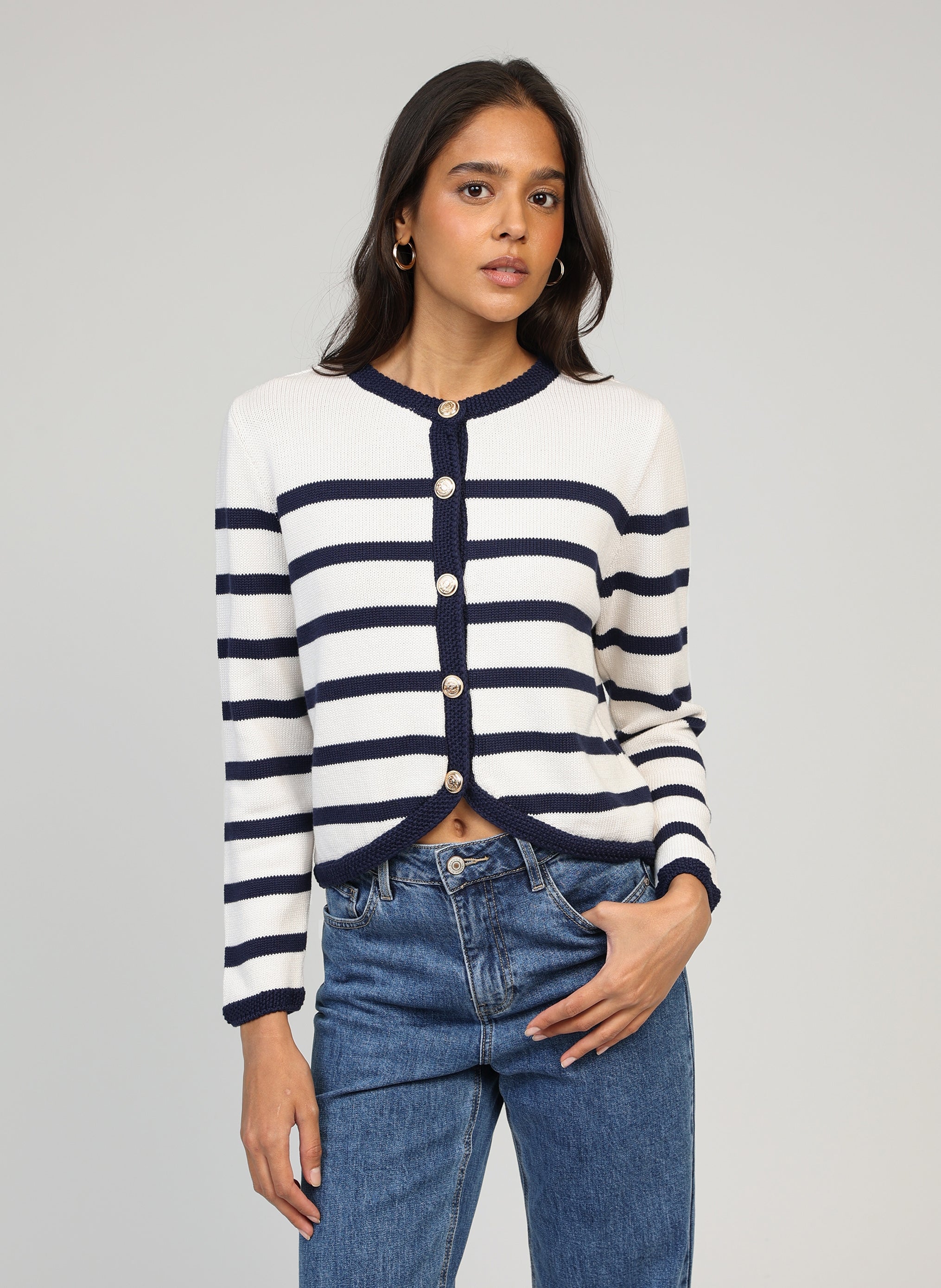 CARDIGAN LABIBA ecru