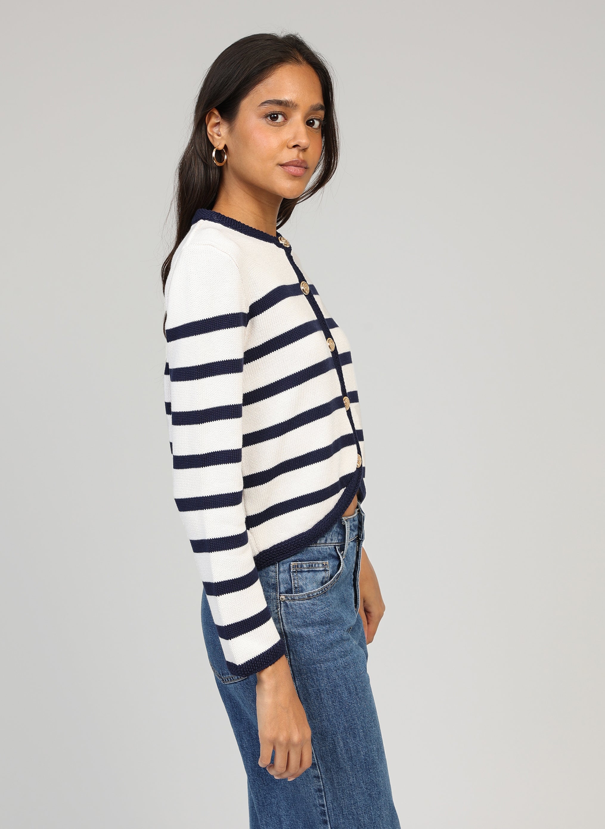 CARDIGAN LABIBA ecru