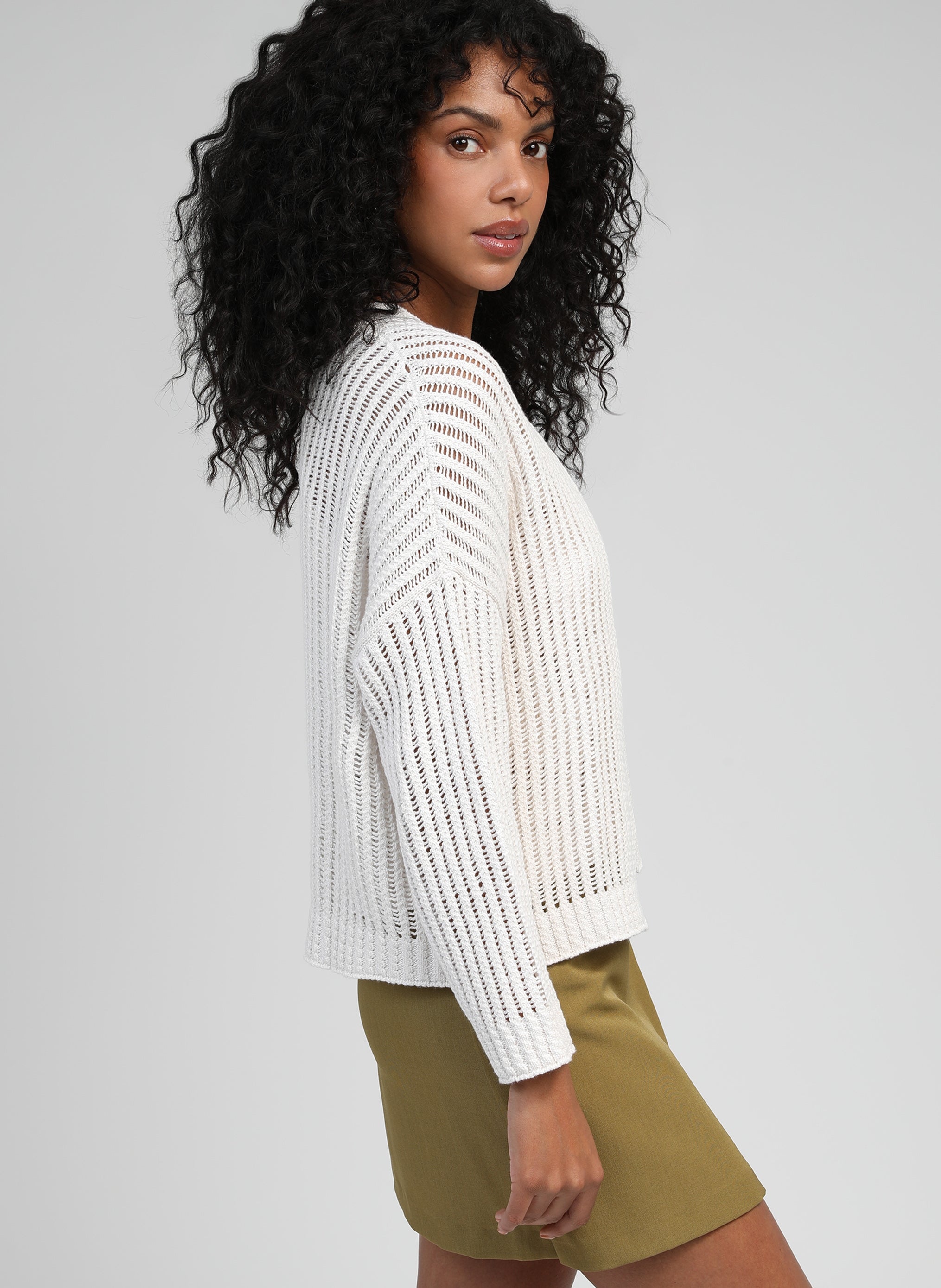 CARDIGAN LANIRA ecru