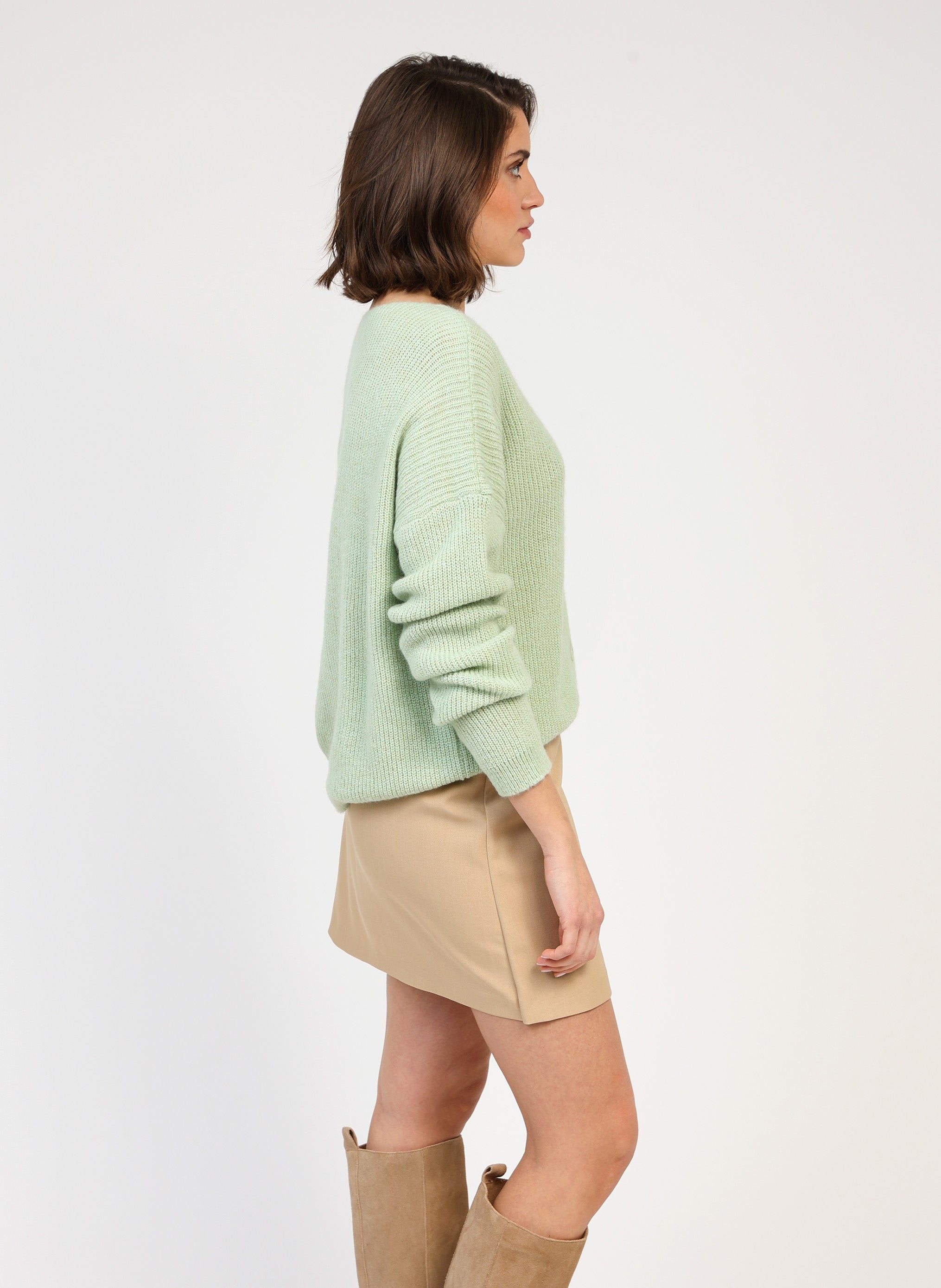 CARDIGAN LARAMIM almond