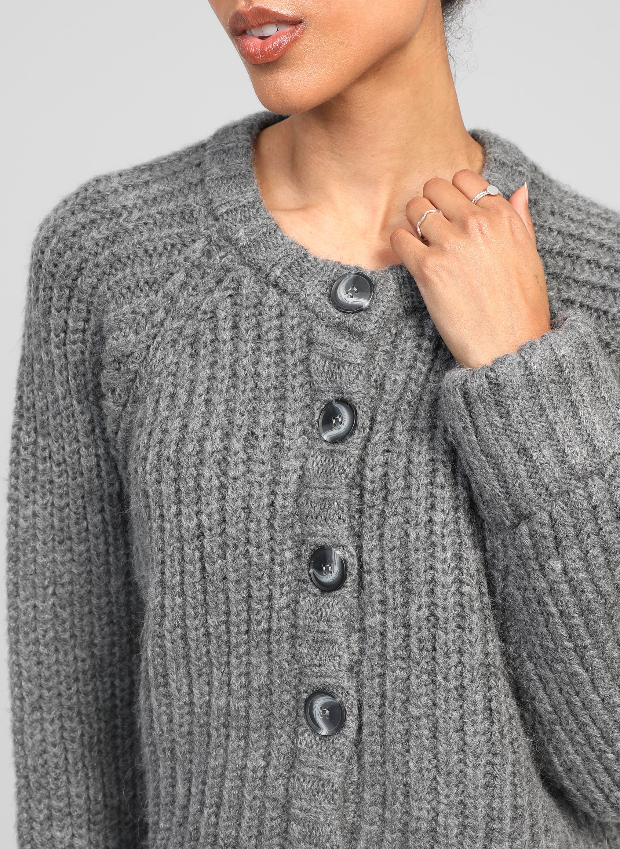 GILET LESASHA gris chine