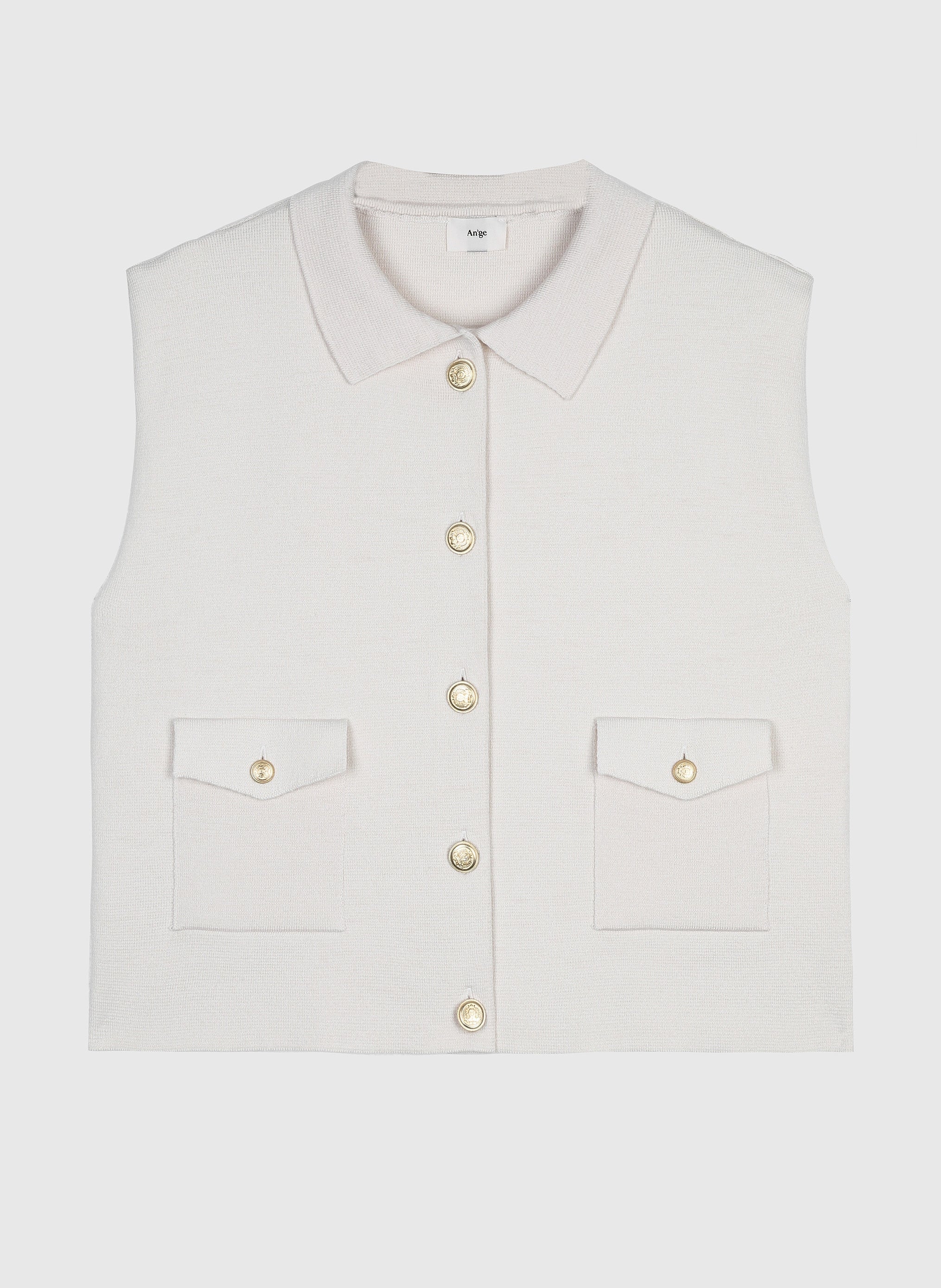 LEVAMAYA CARDIGAN white