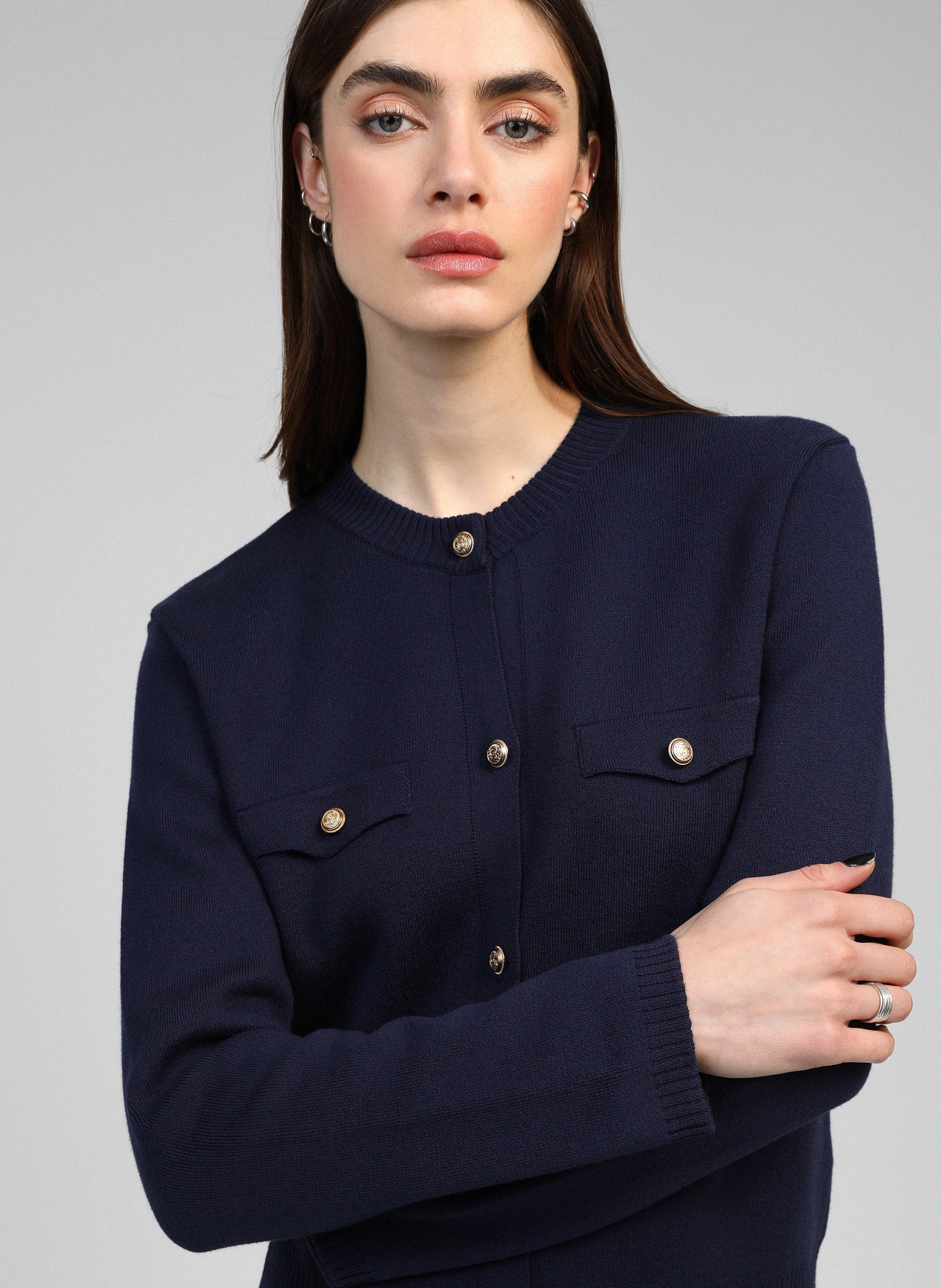 CARDIGAN LUZI navy