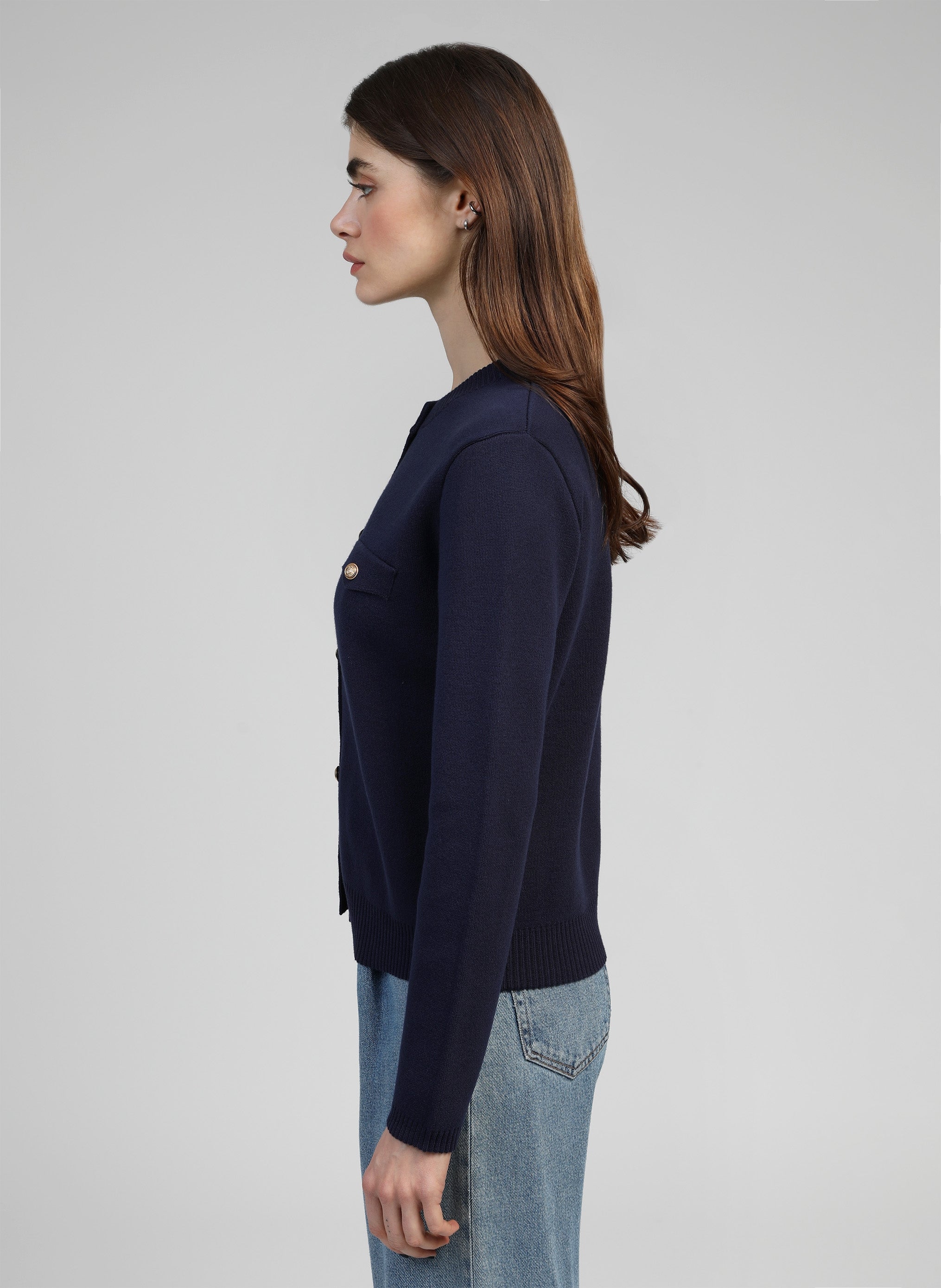CARDIGAN LUZI navy