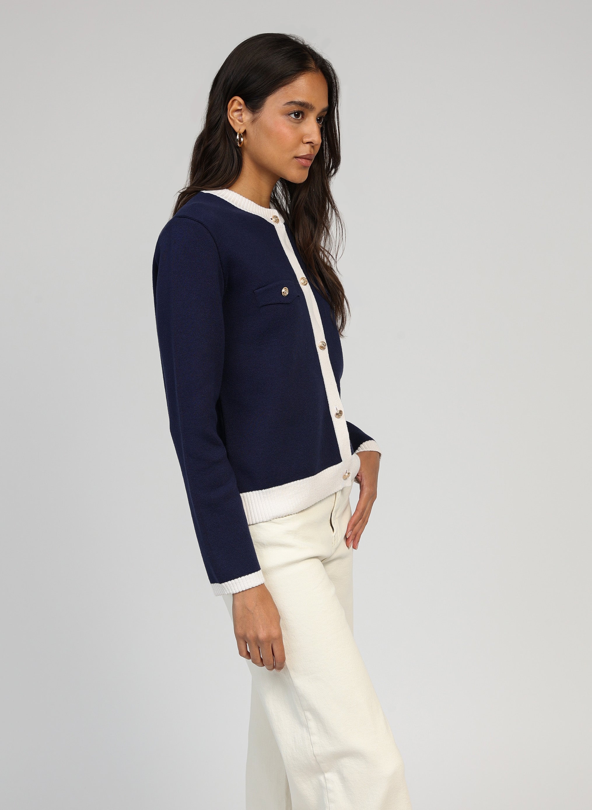 CARDIGAN LUZIA navy