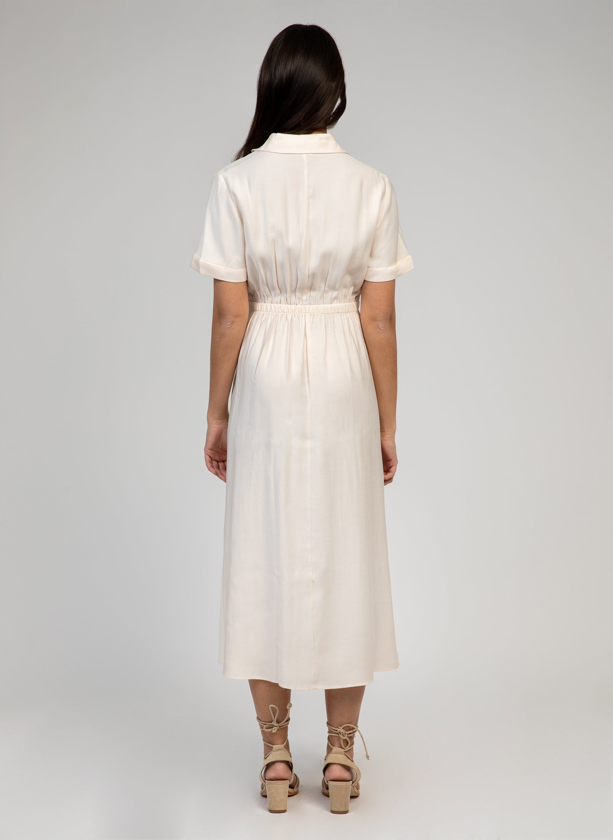 ROBE LONGUE MALIZE ecru