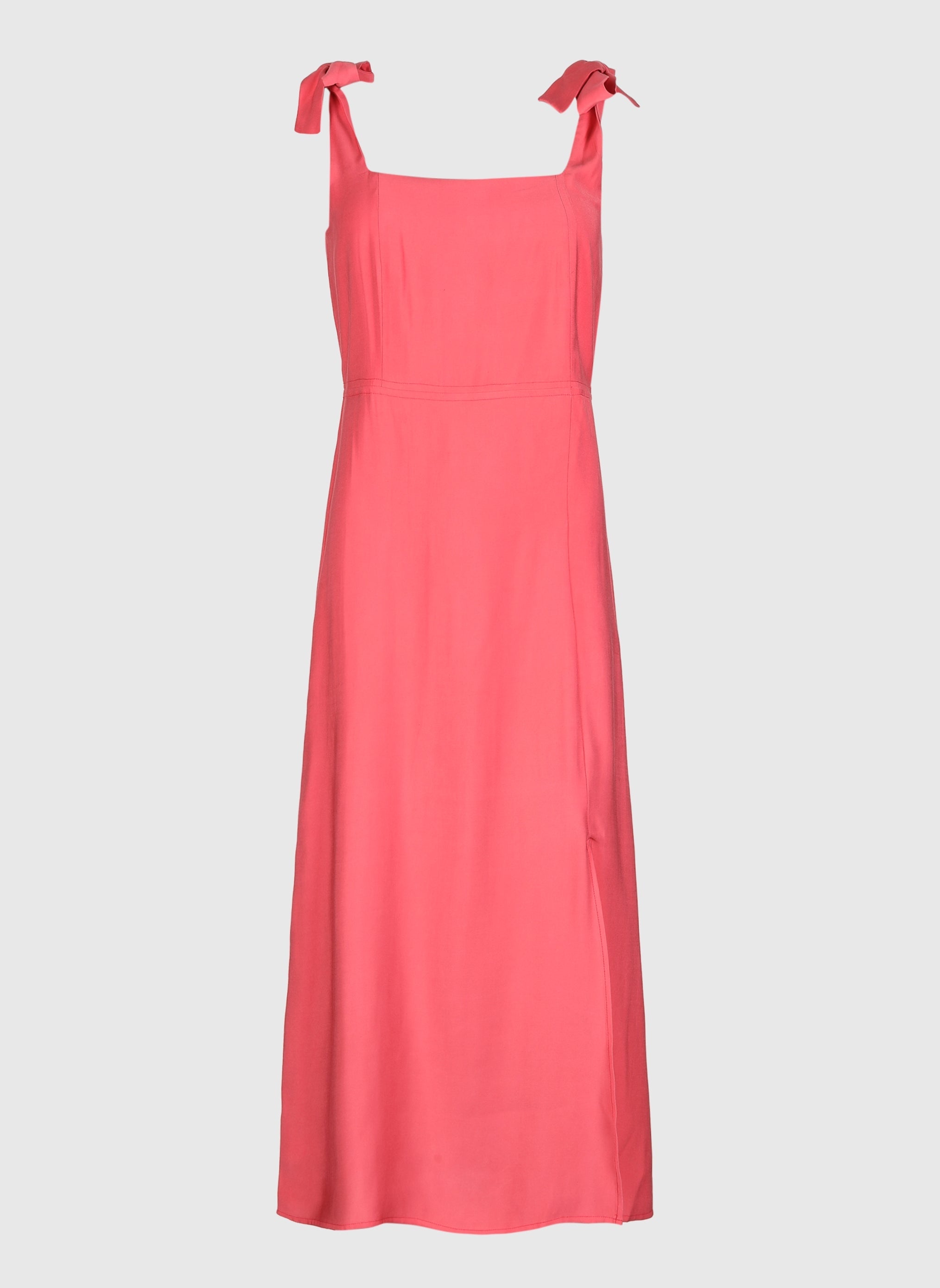 ROBE MIDI MANTA corail