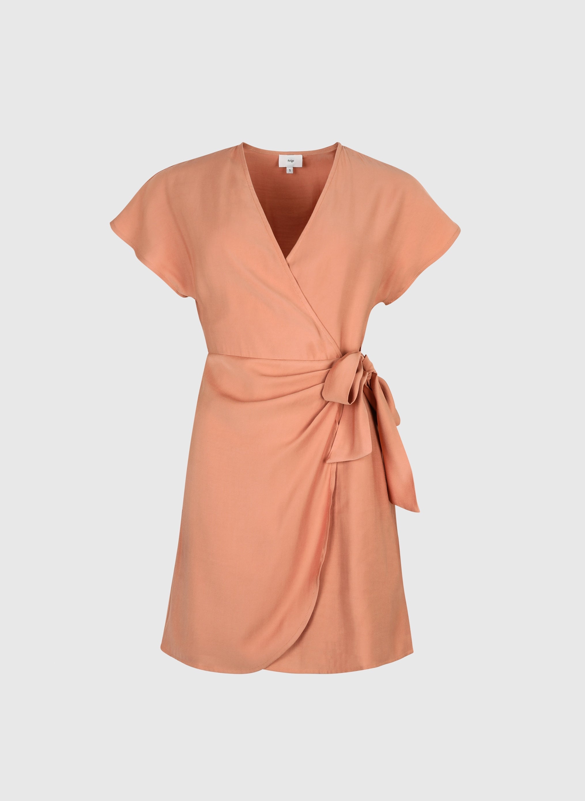 ROBE COURTE MELANA terracotta