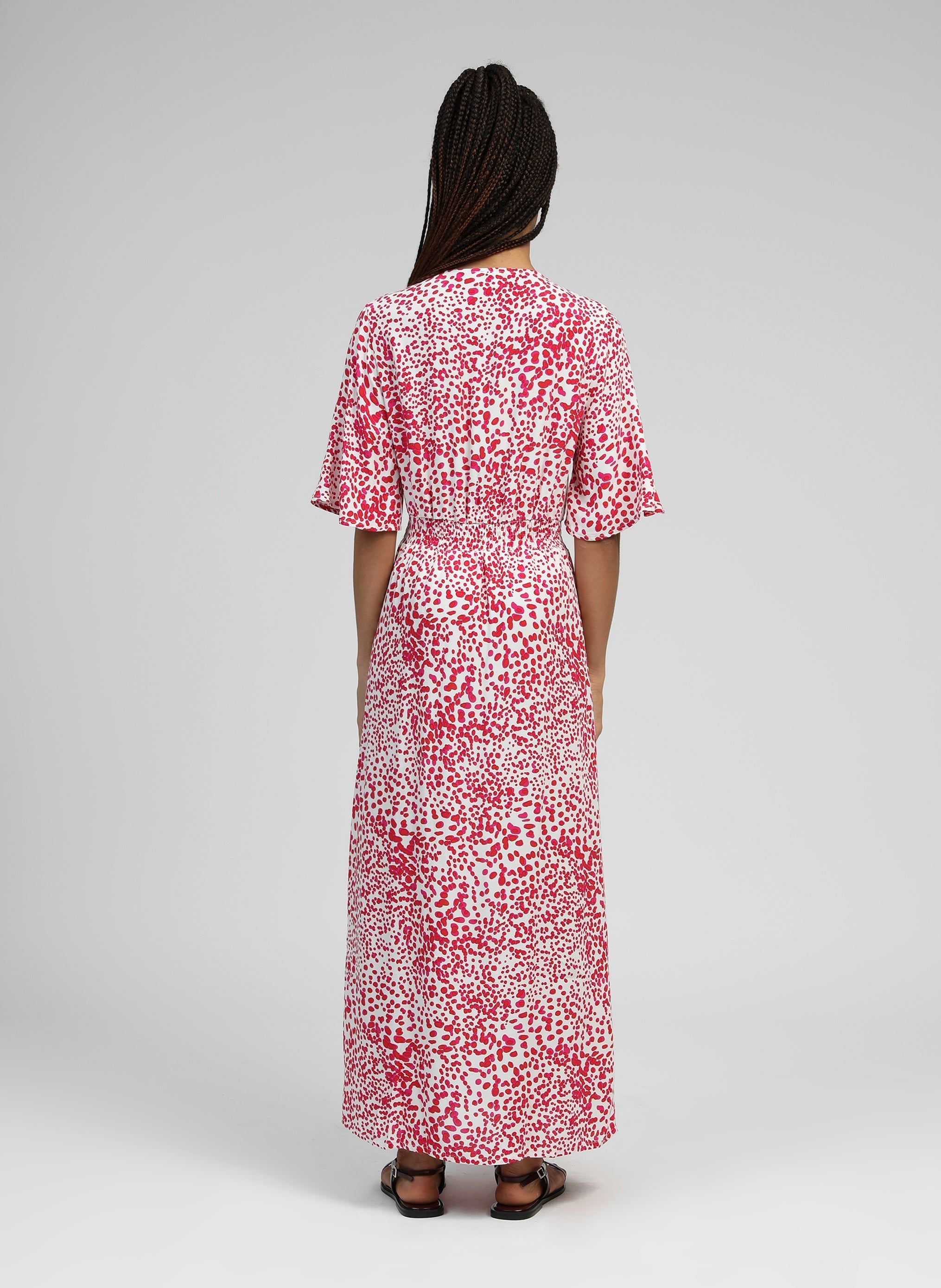 MESUNA palia pink long dress