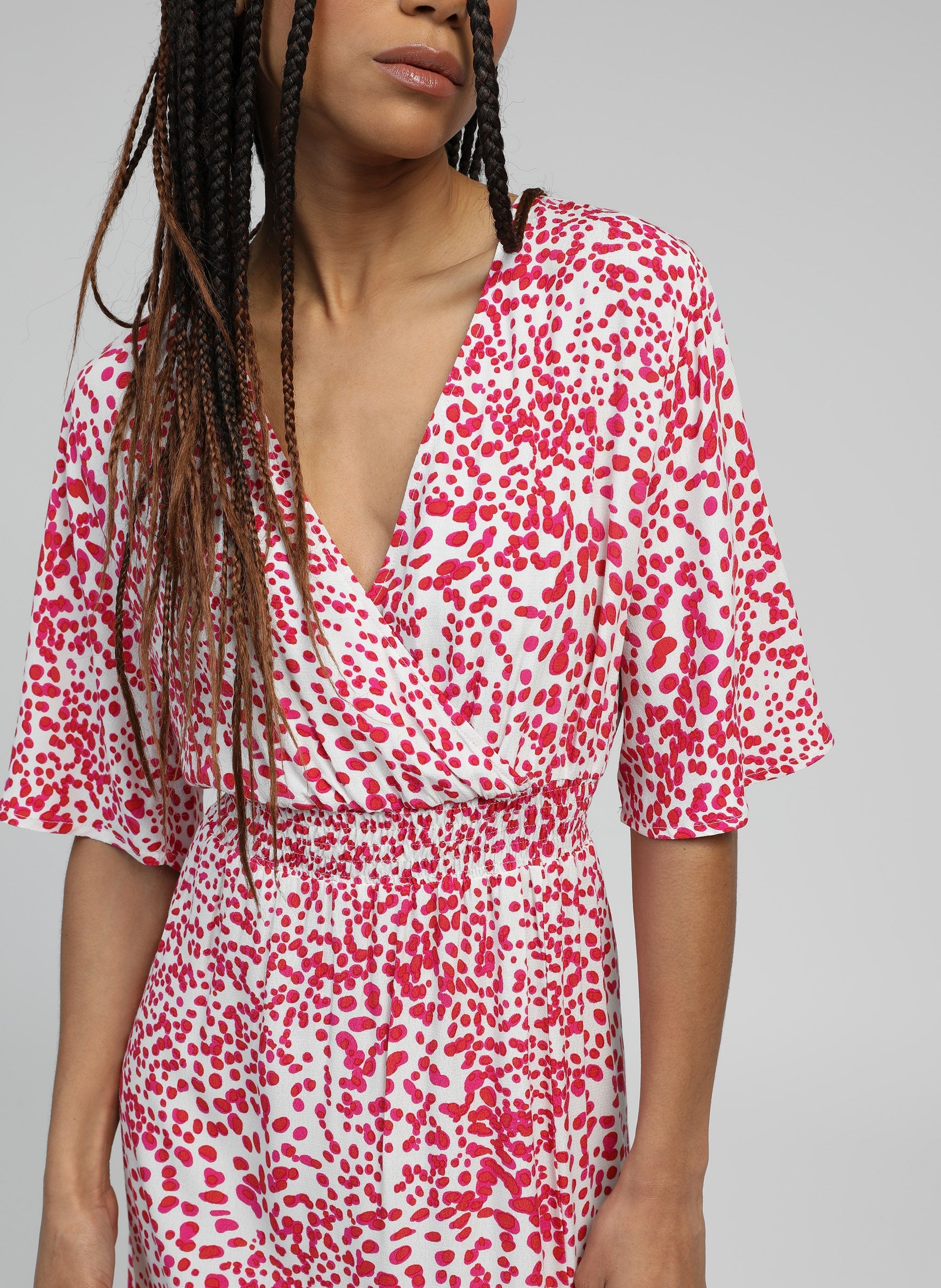 MESUNA palia pink long dress