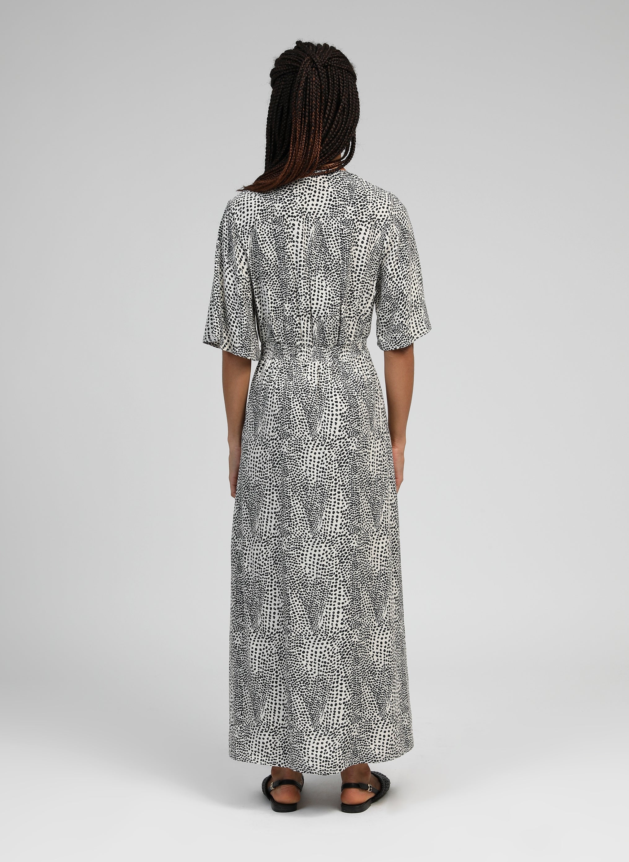 ROBE LONGUE MESUNA aurore ecru