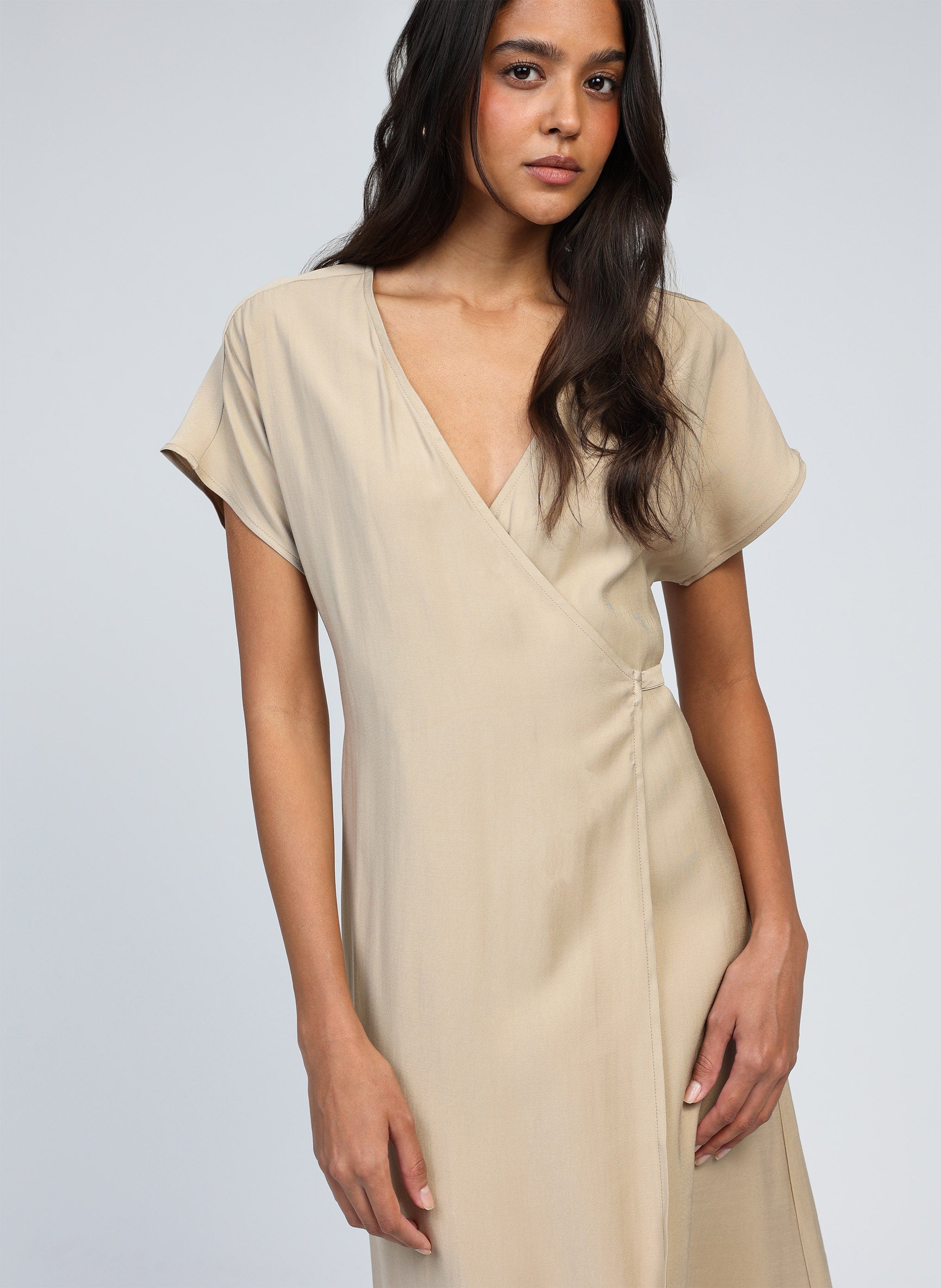 MIKIMA LONG DRESS beige