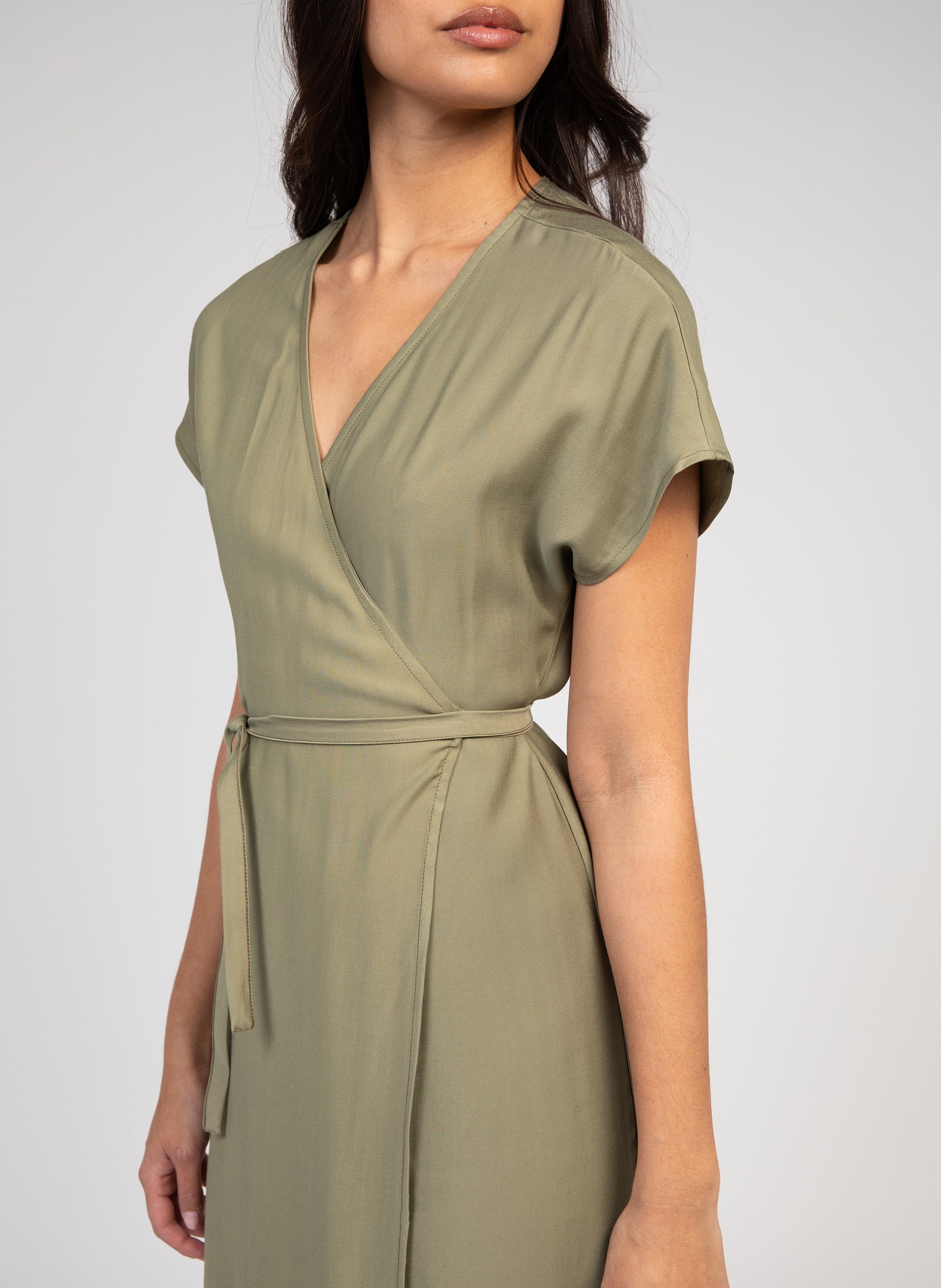 MIKIMA military LONG DRESS