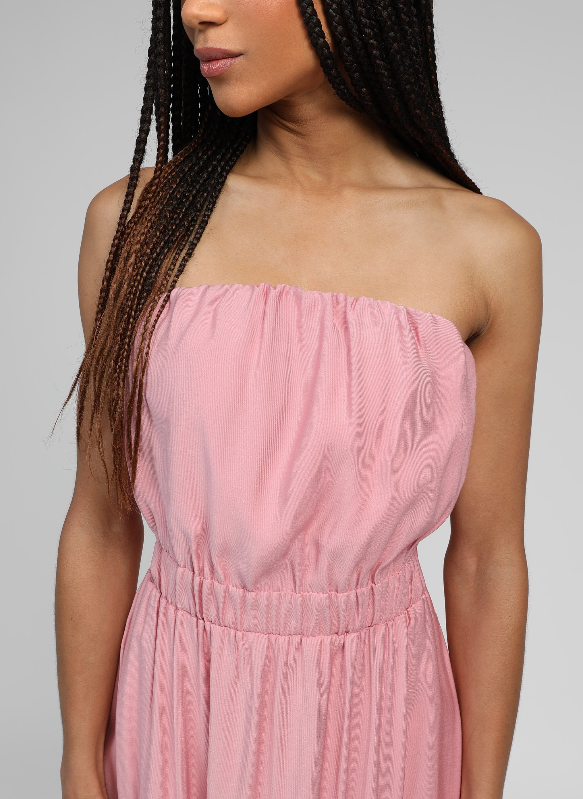 ROBE LONGUE MILIKA rose