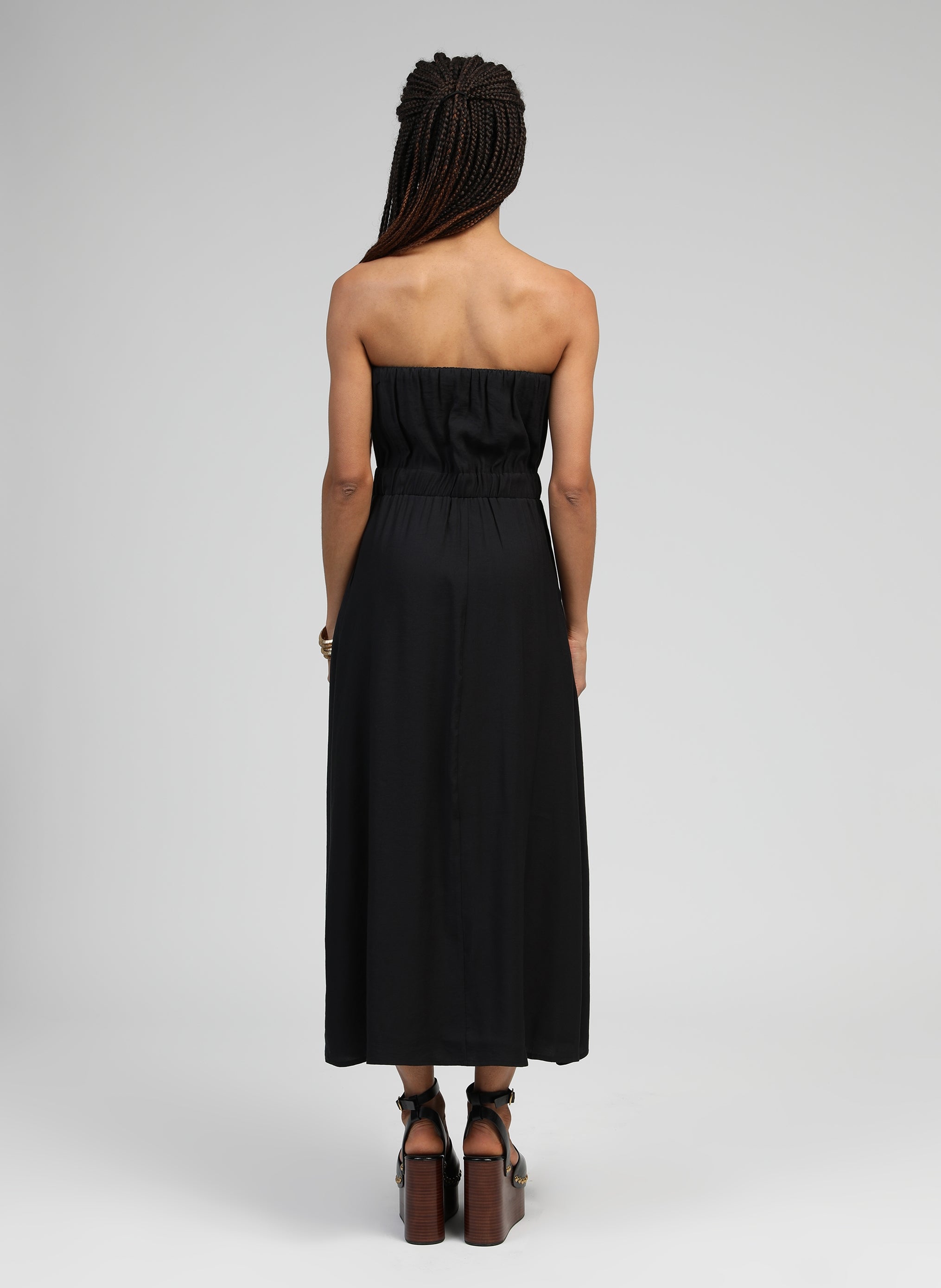 ROBE LONGUE MILIKA noir