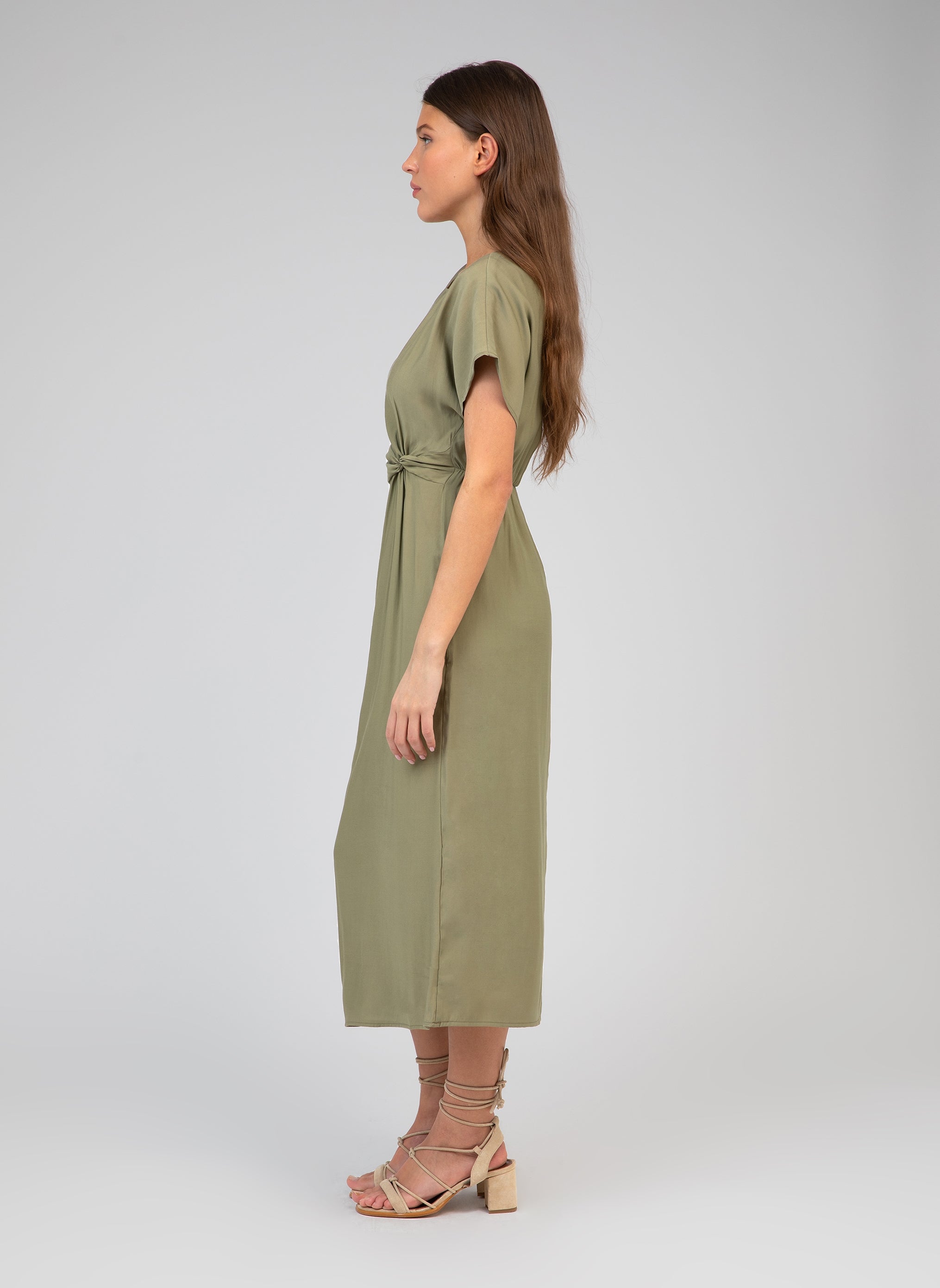 Vestido militar MIDI MOUNDY