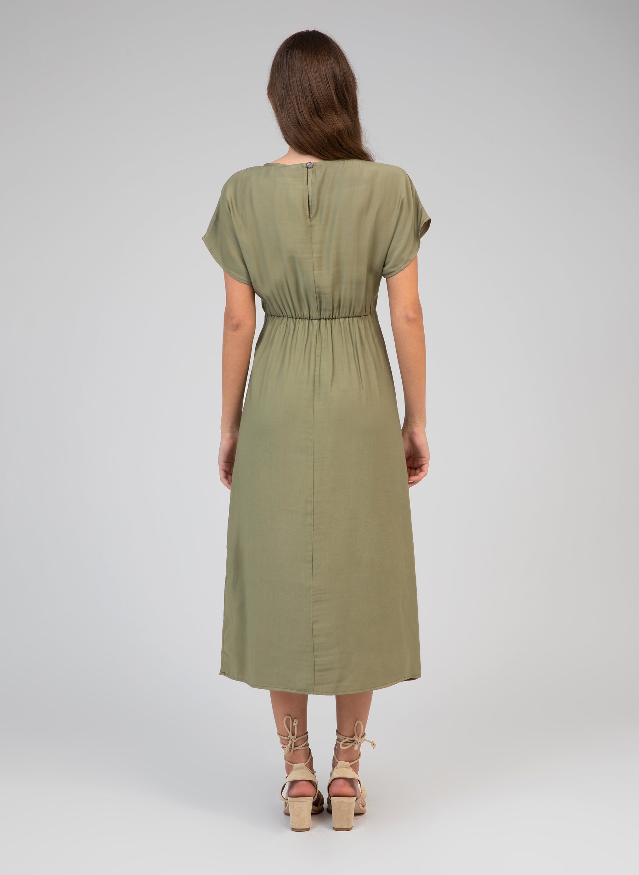 Vestido militar MIDI MOUNDY