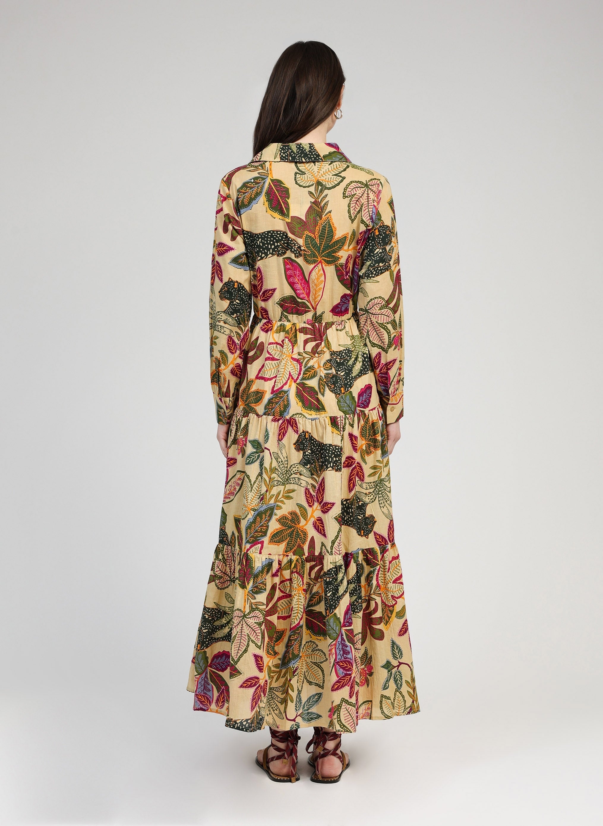 ROBE LONGUE OCHARME salvador beige