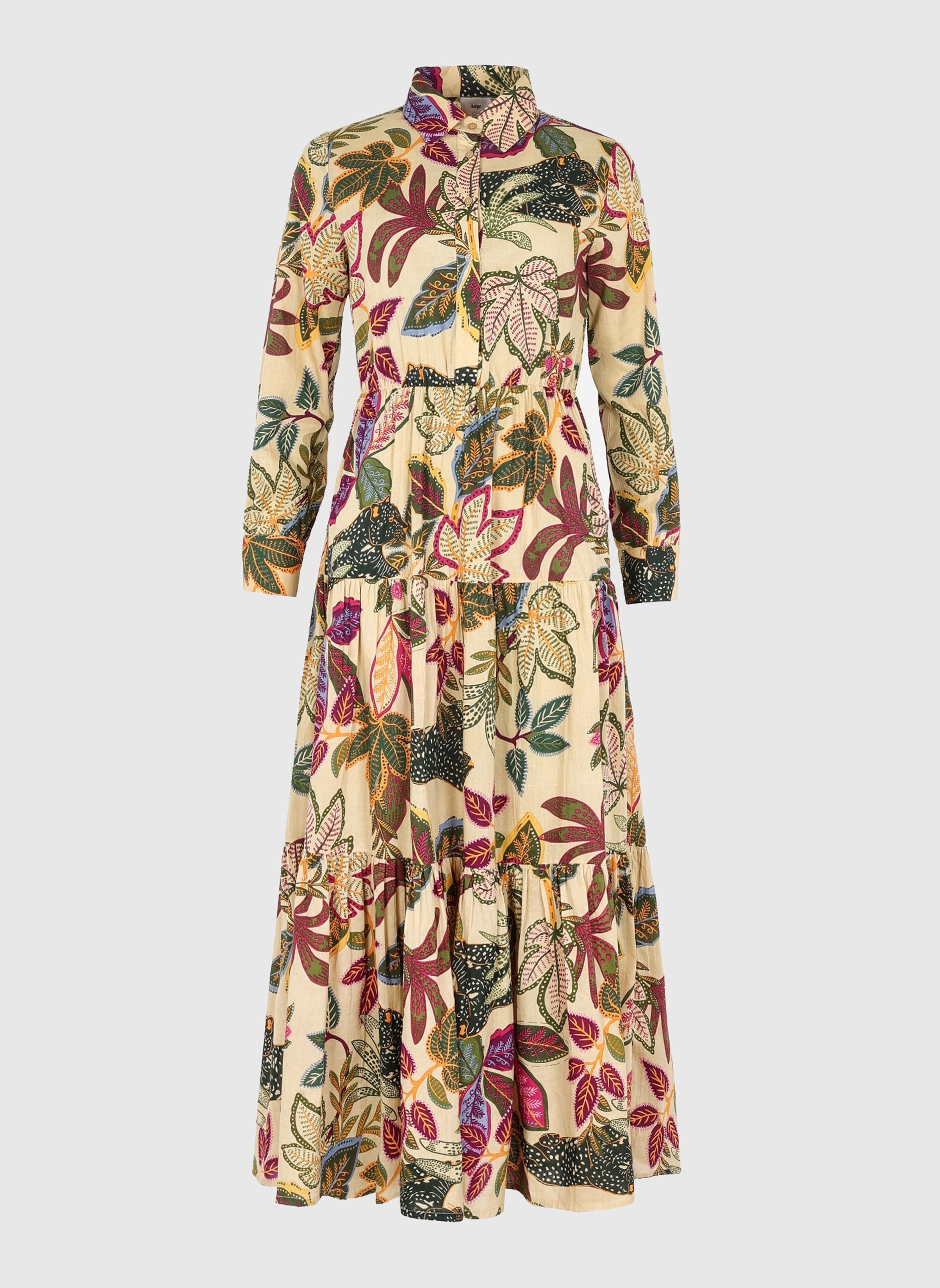 ROBE LONGUE OCHARME salvador beige