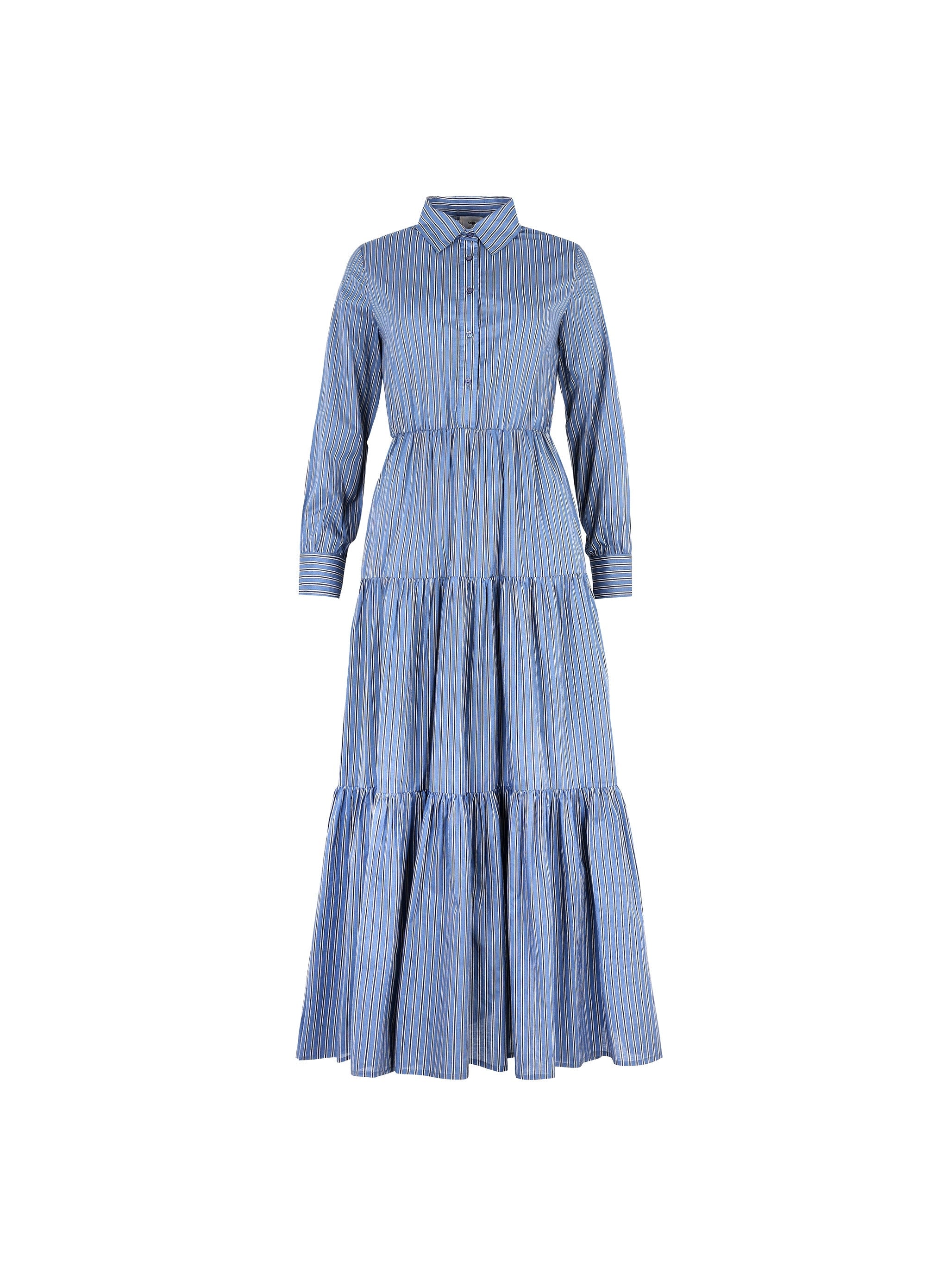 ROBE LONGUE OCHARME blois indigo