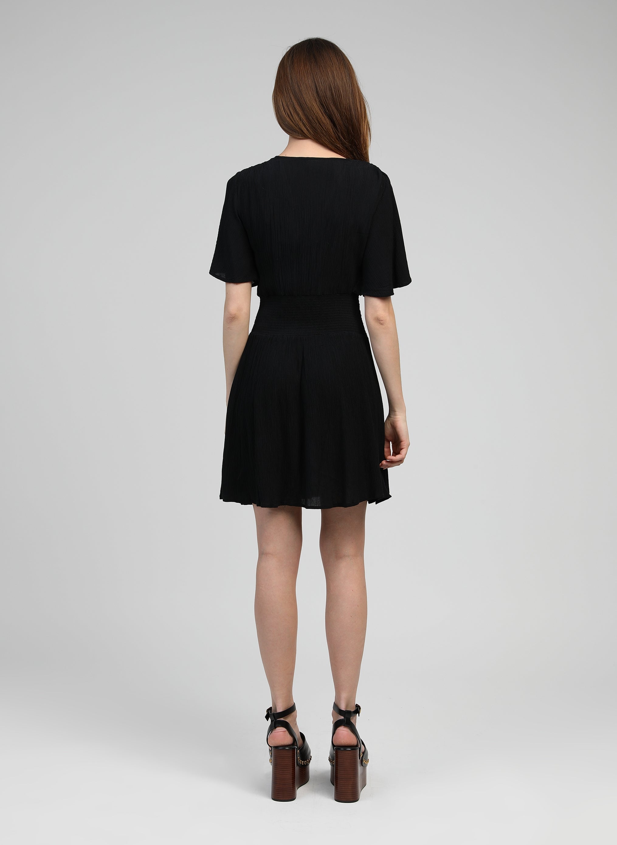 ROBE COURTE OFLAMY noir