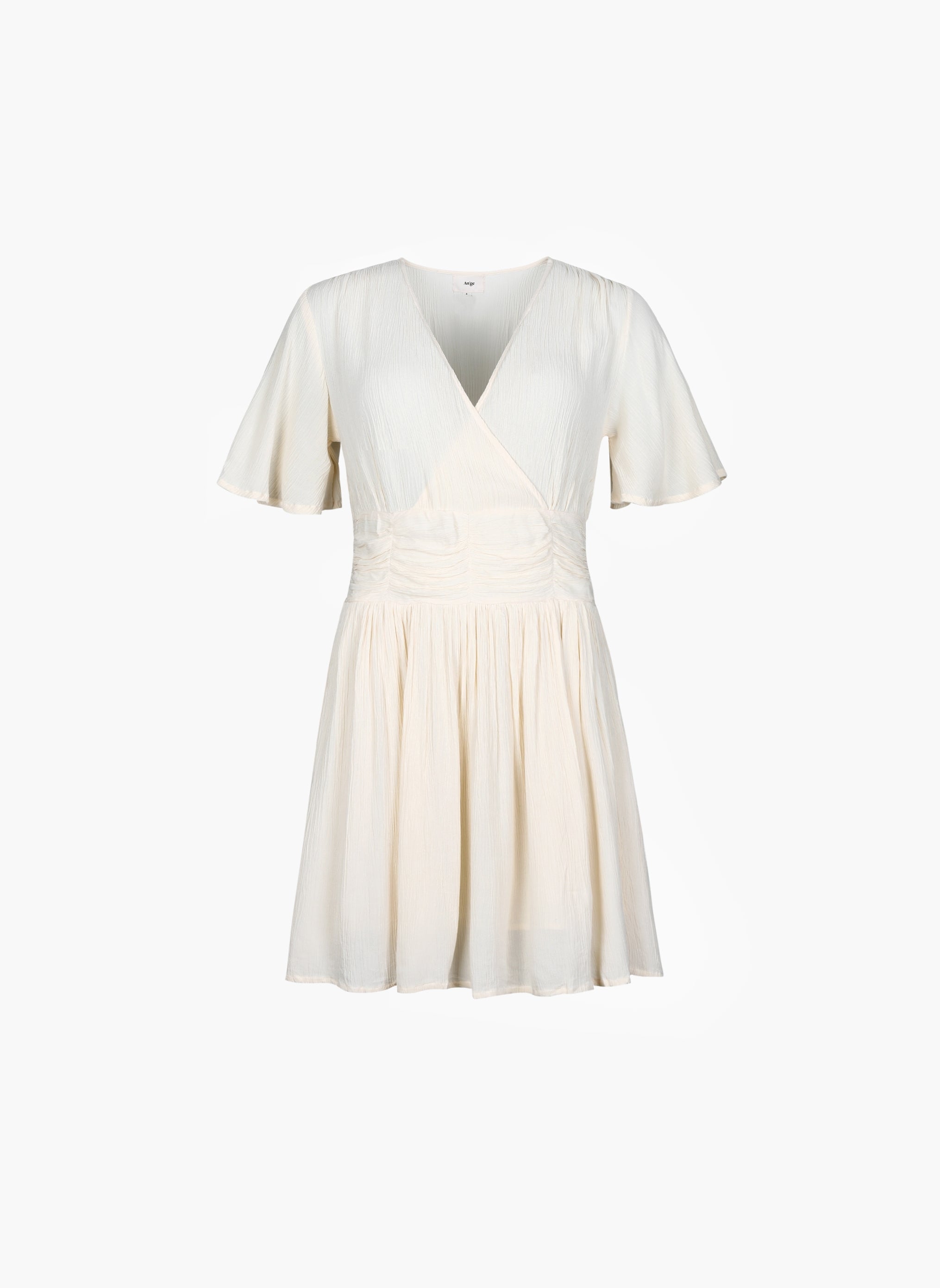 ROBE COURTE OFLAMY ecru