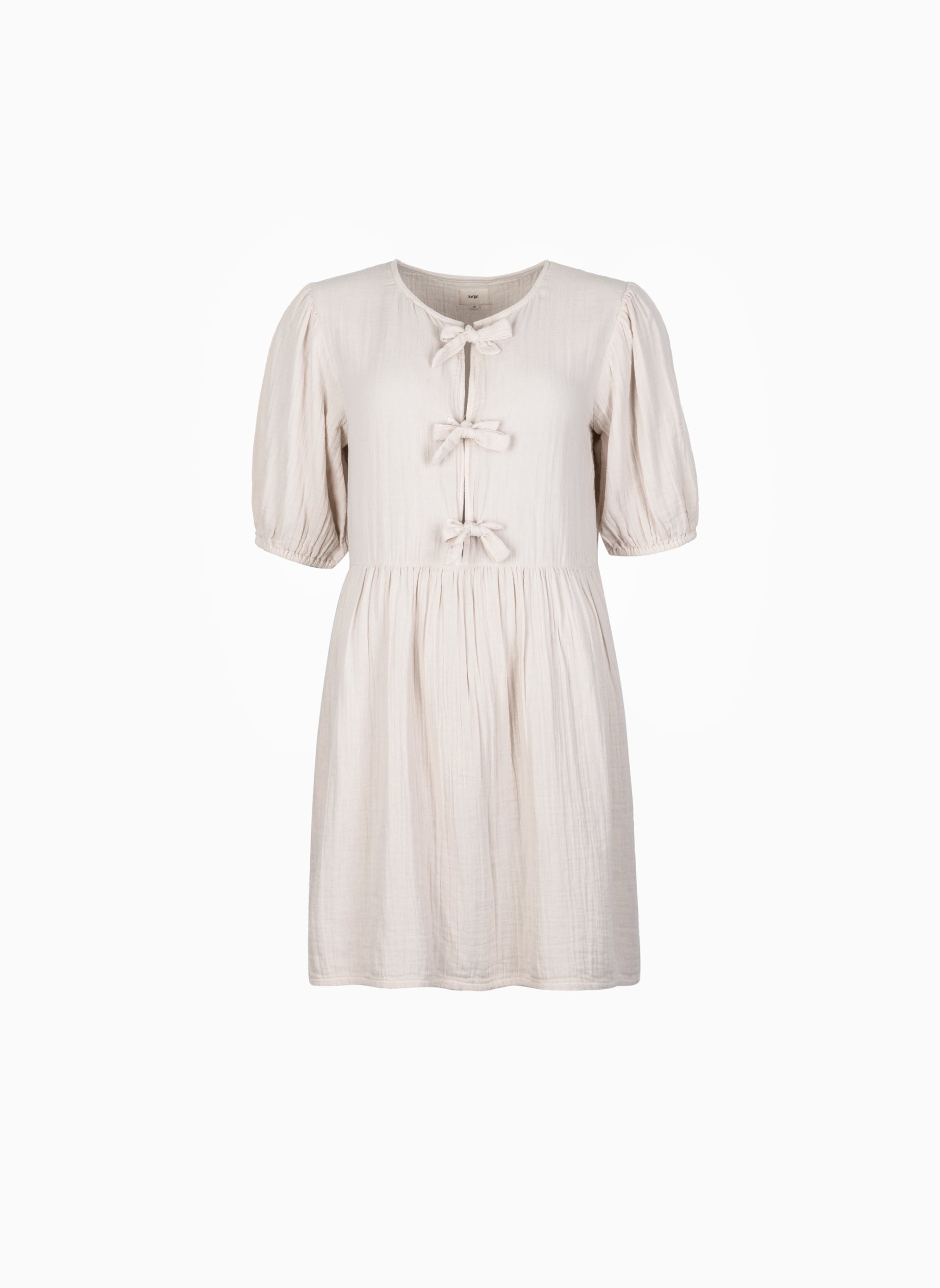 ROBE COURTE OLEONIA vanille