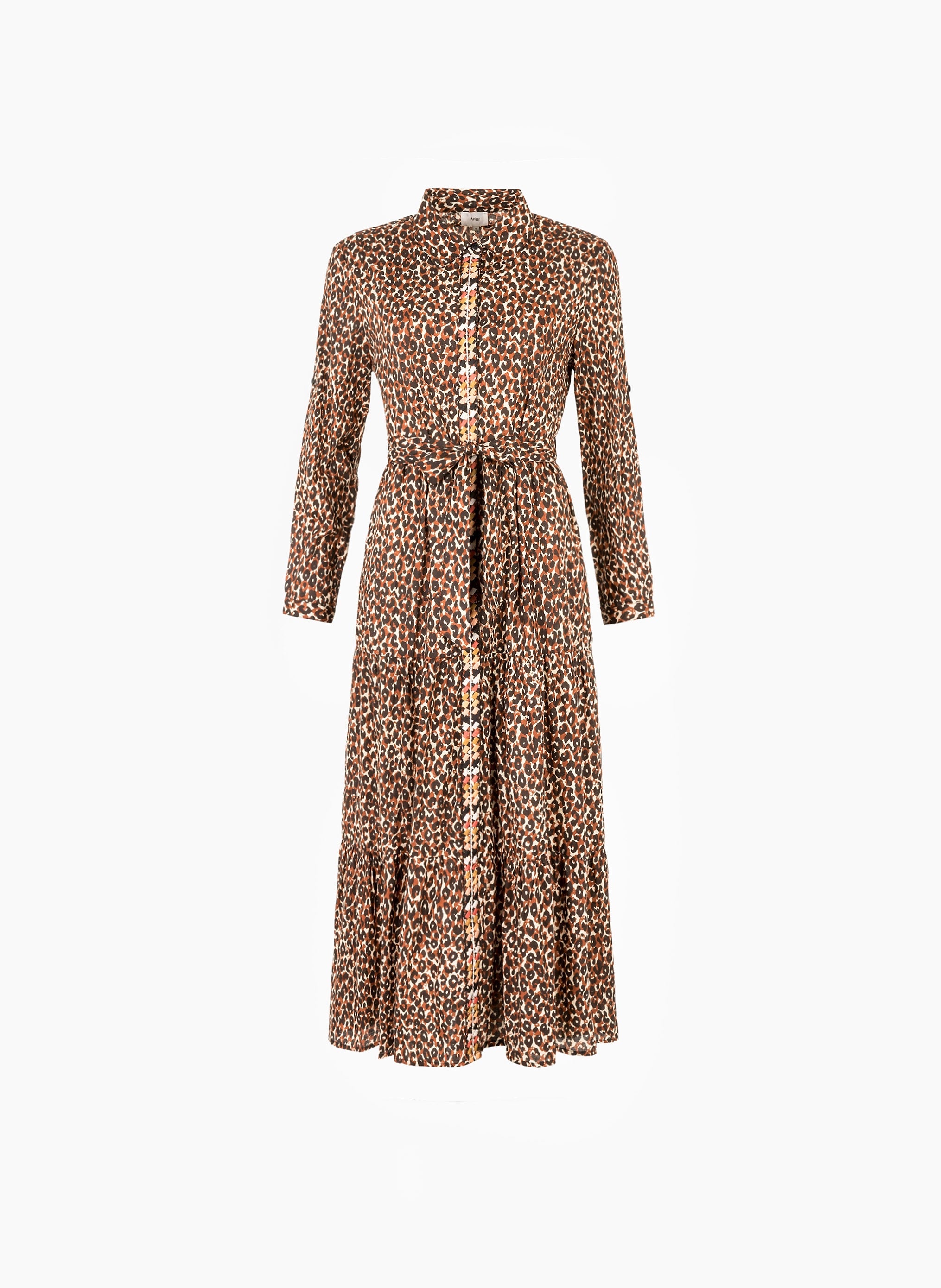 ROBE LONGUE OLINTO leona chocolat