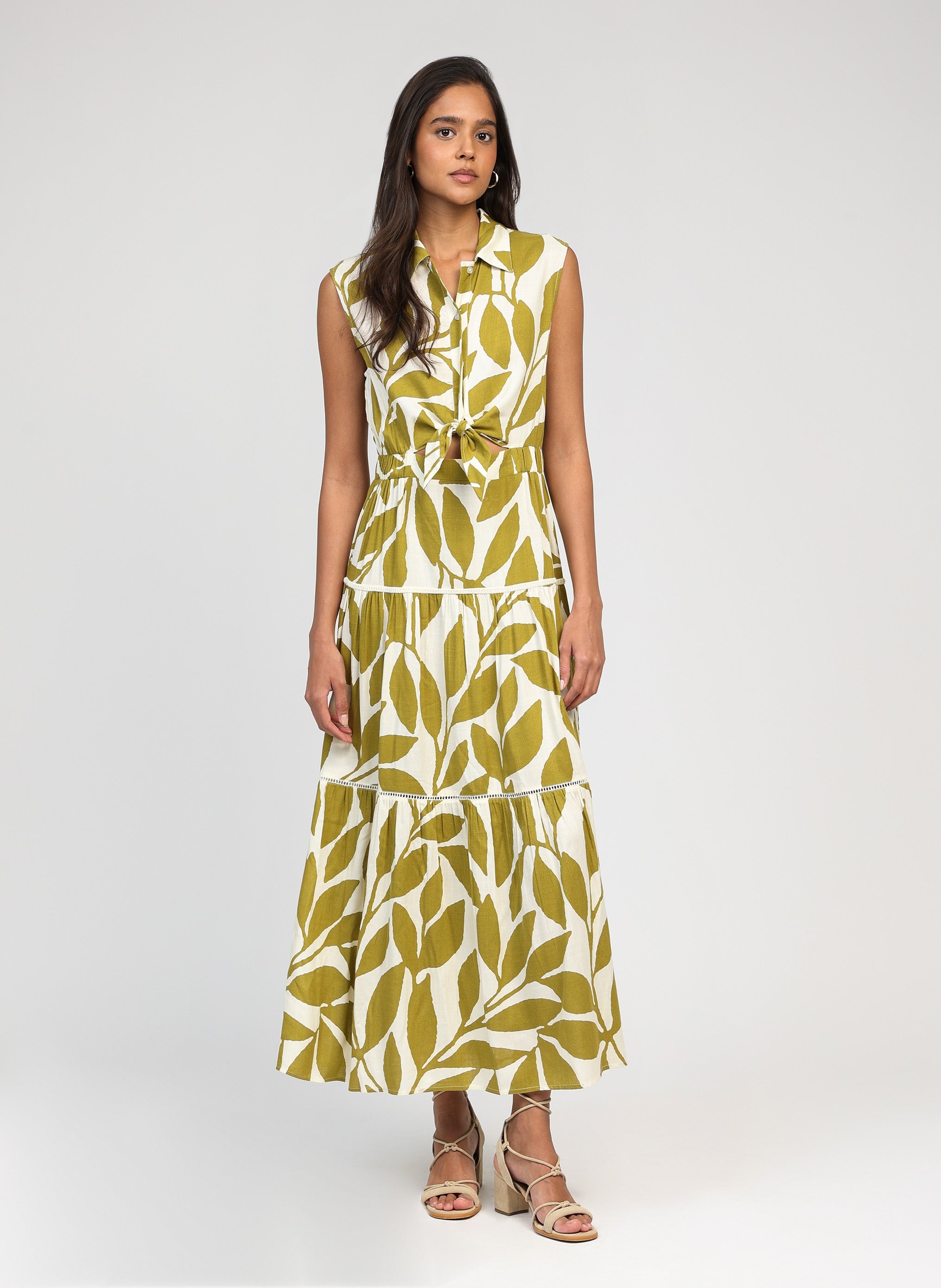 ROBE LONGUE OPAVIA liam olive