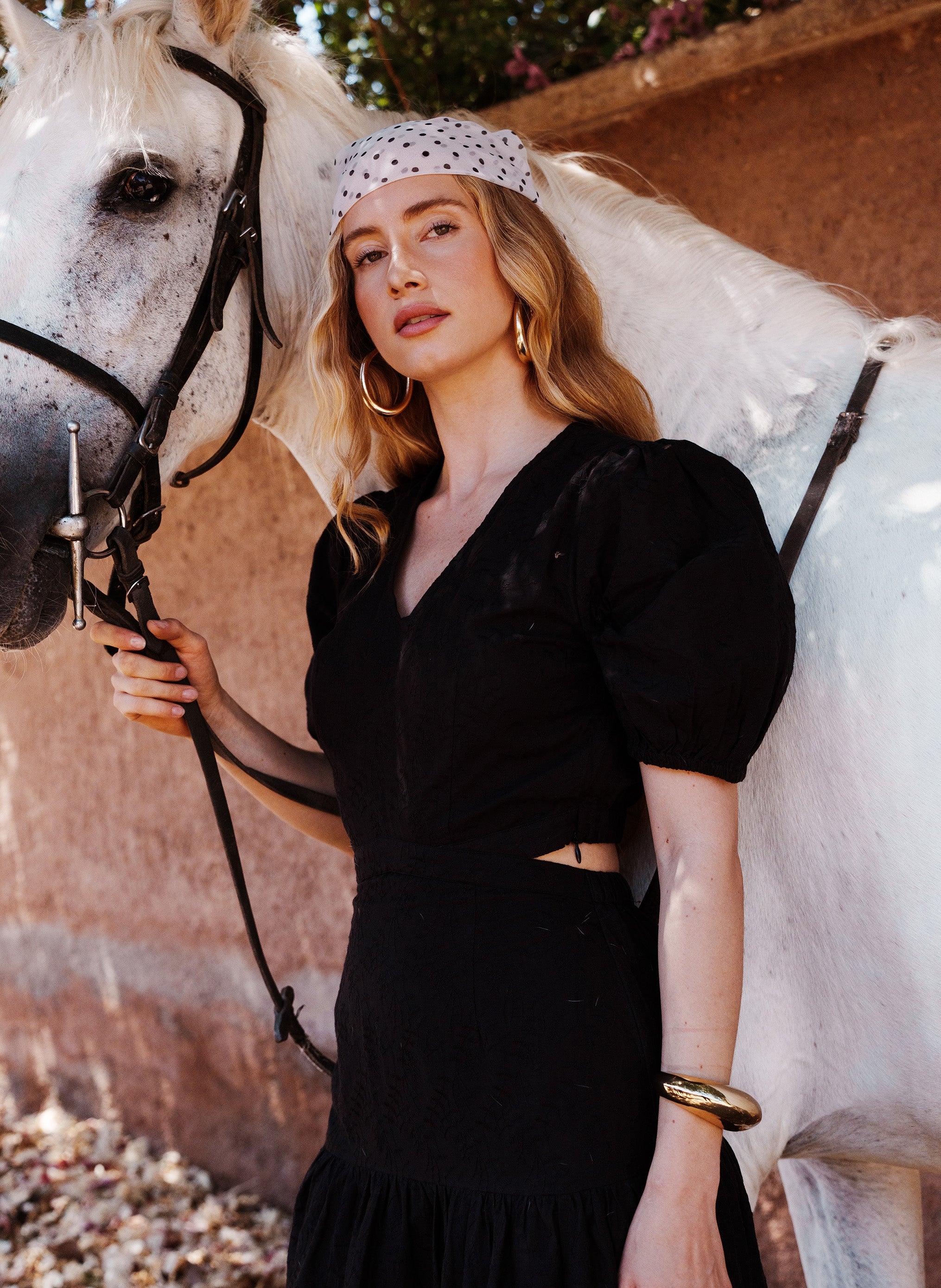 ROBE MIDI OSEILA noir