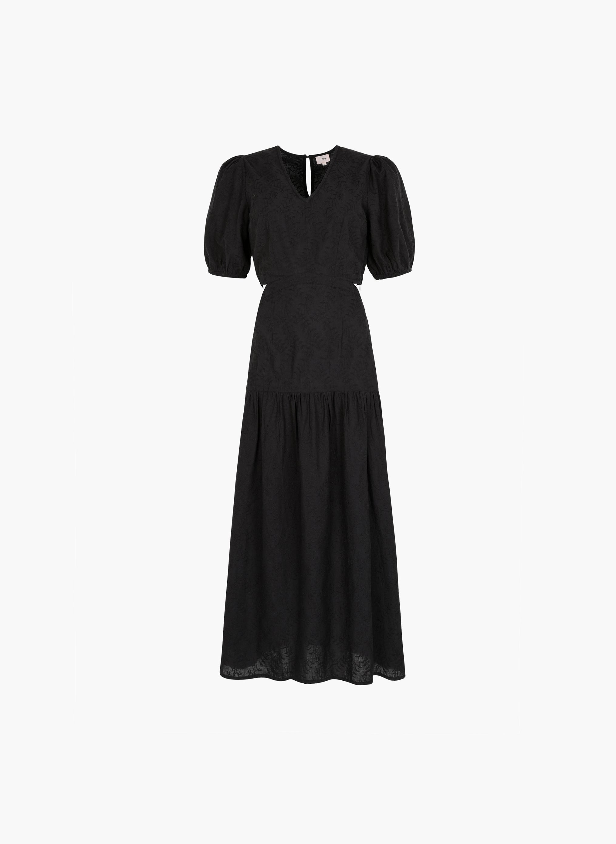 ROBE MIDI OSEILA noir