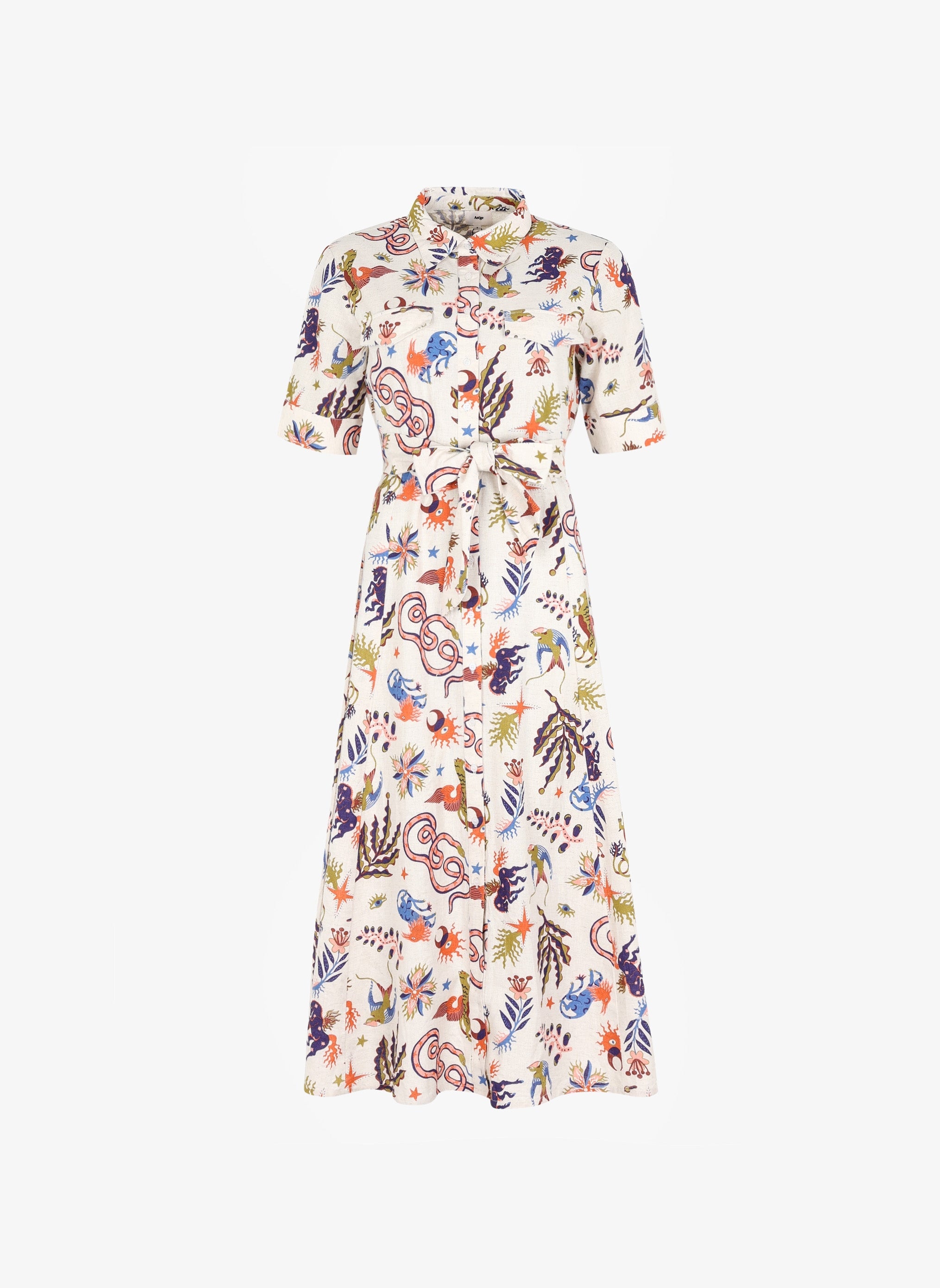 ROBE LONGUE OSMINE bale ecru