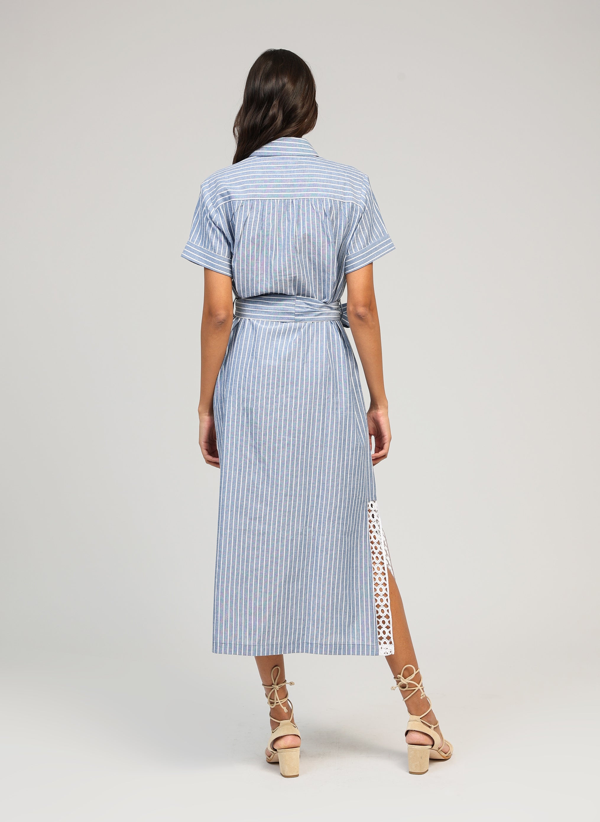 ROBE LONGUE OTAIRA bleu