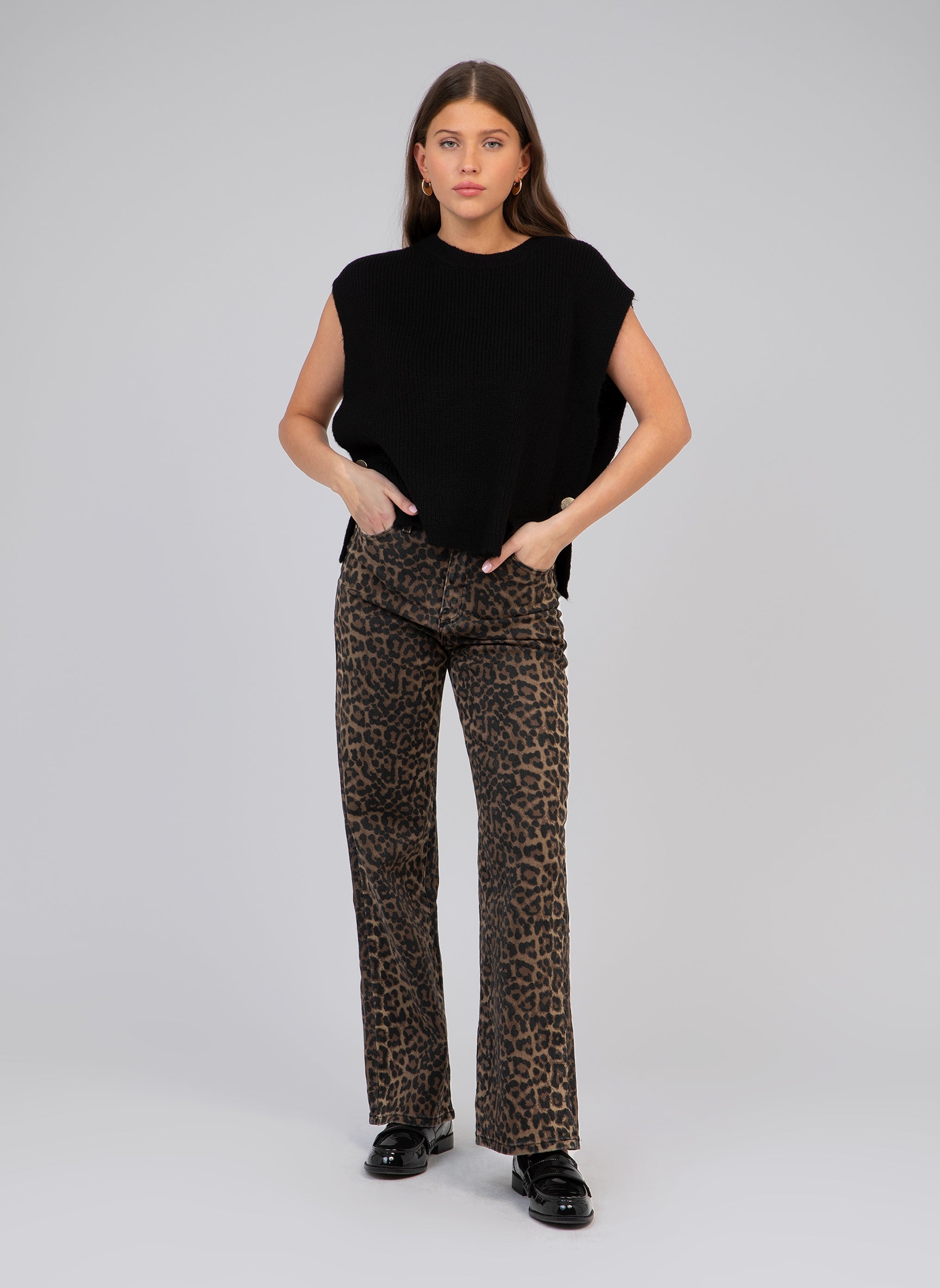 PANTALON PARAMOUR leopard