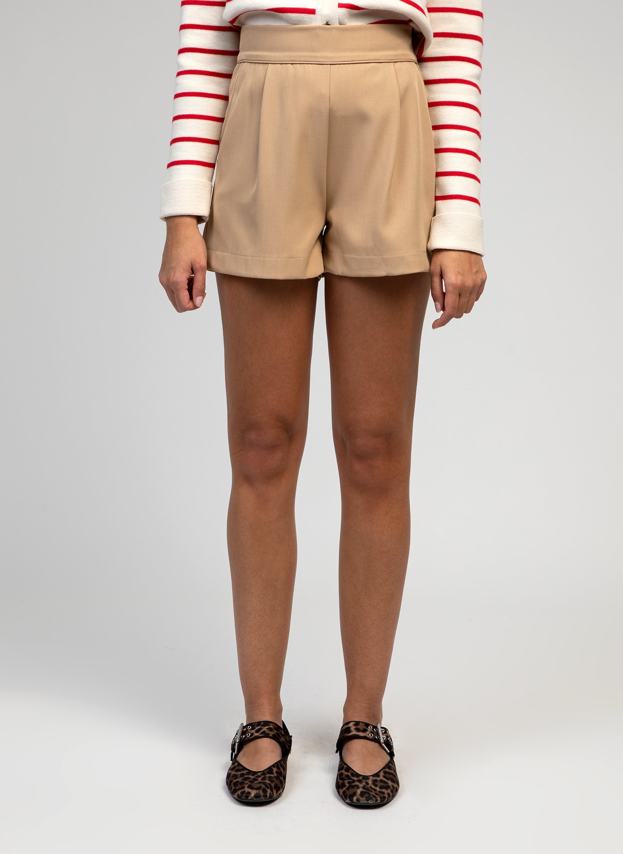 SHORT PAVANA beige