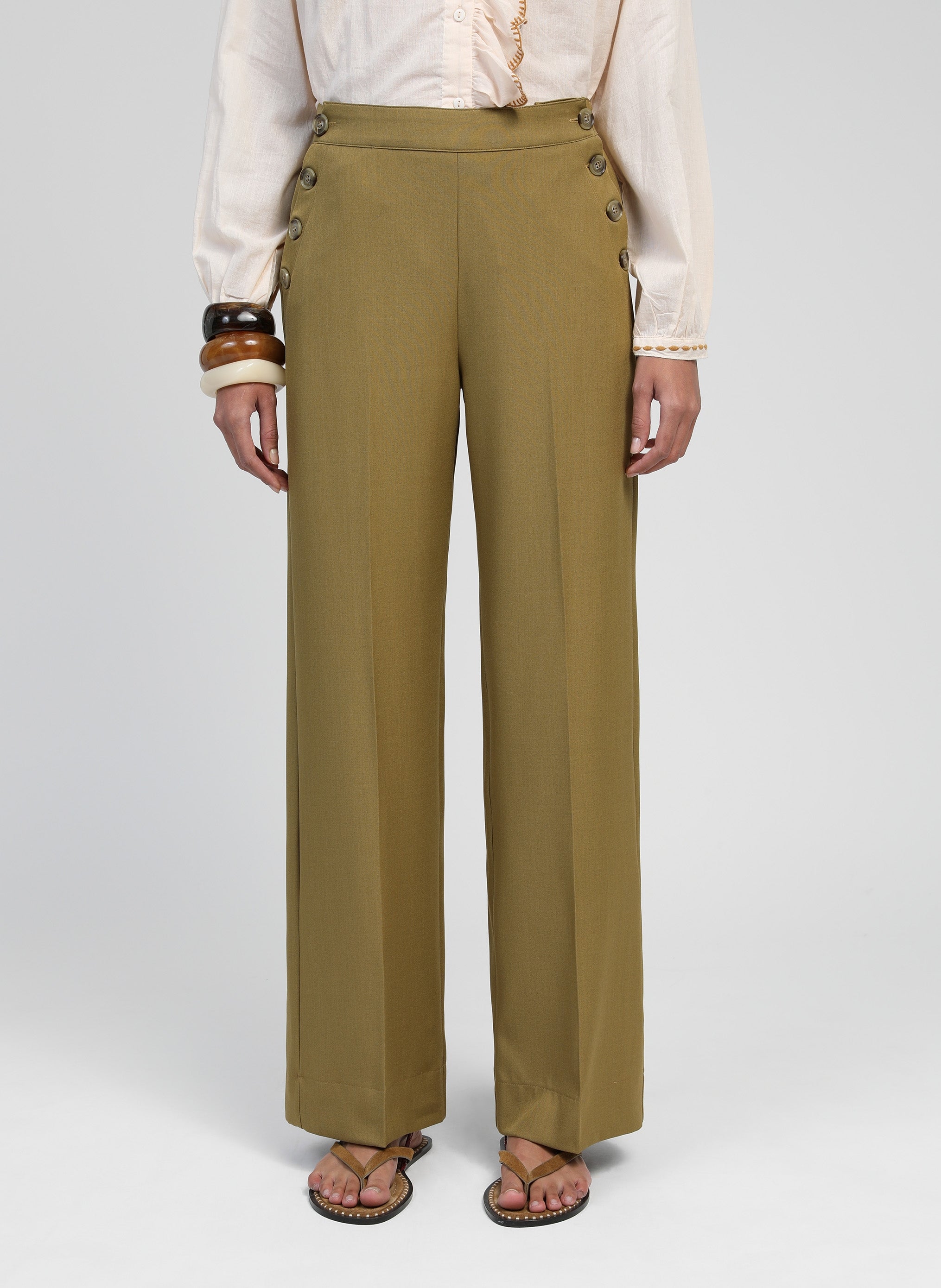 PANTALON PONARY olive