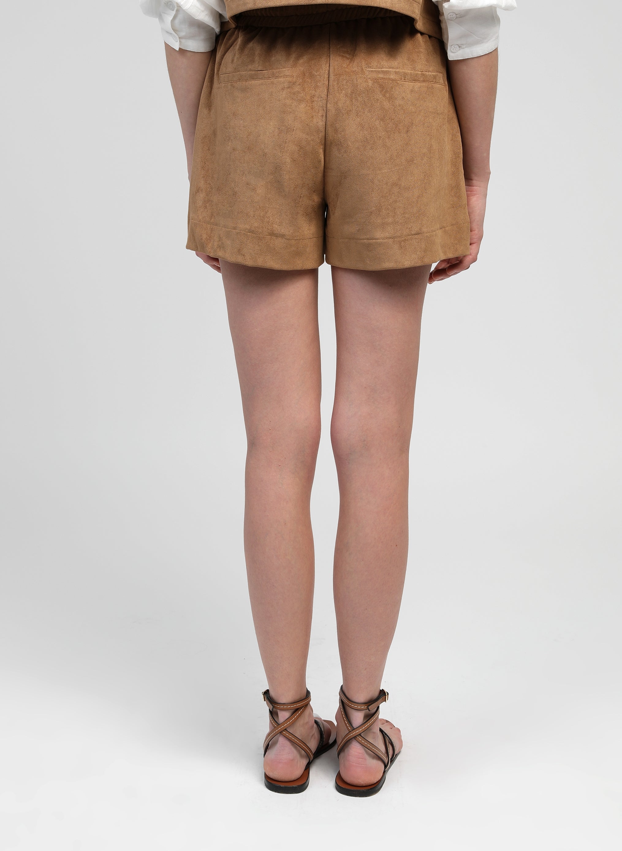 SHORT POUMYDA daim