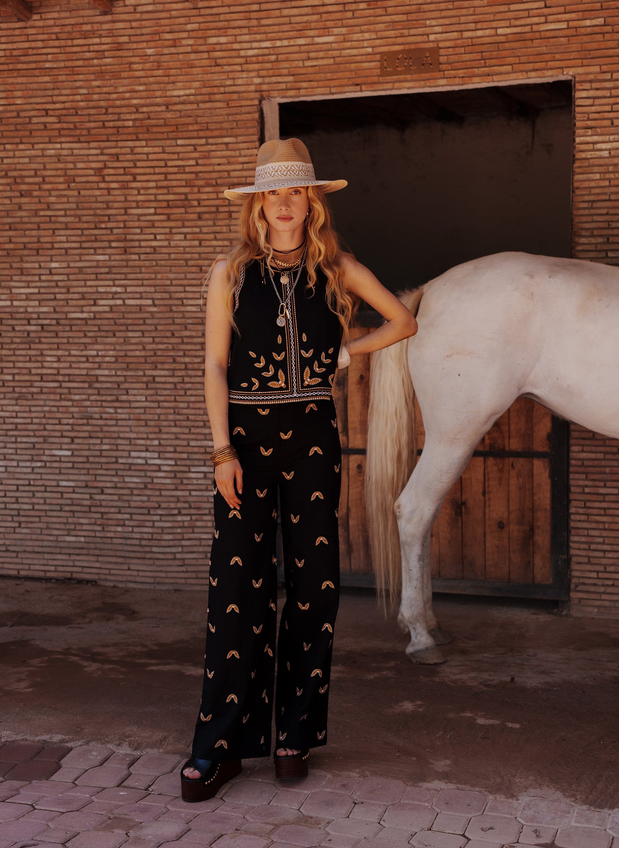 PANTALON ROMINY noir