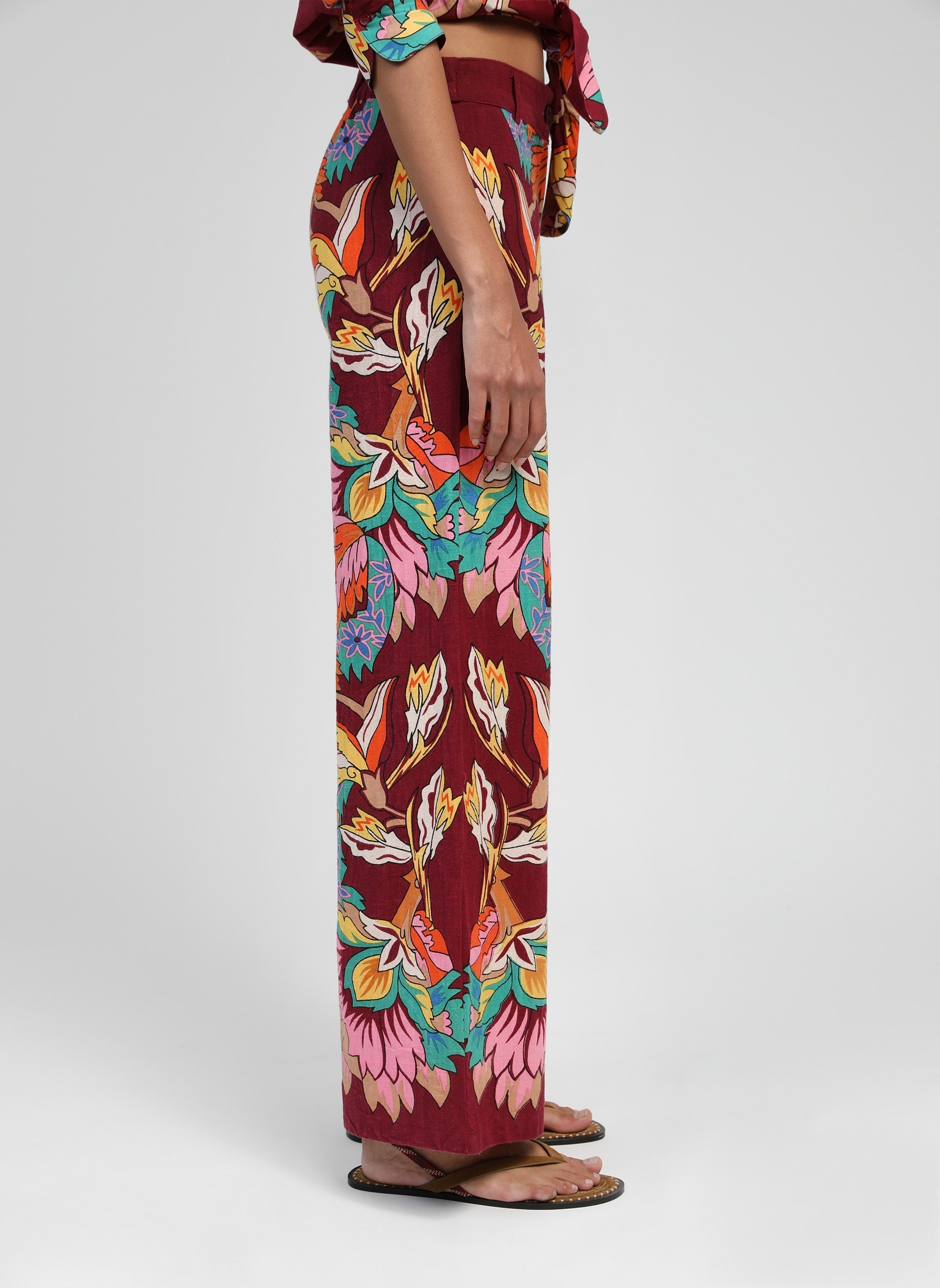 PANTALON ROSSY pachina cerise