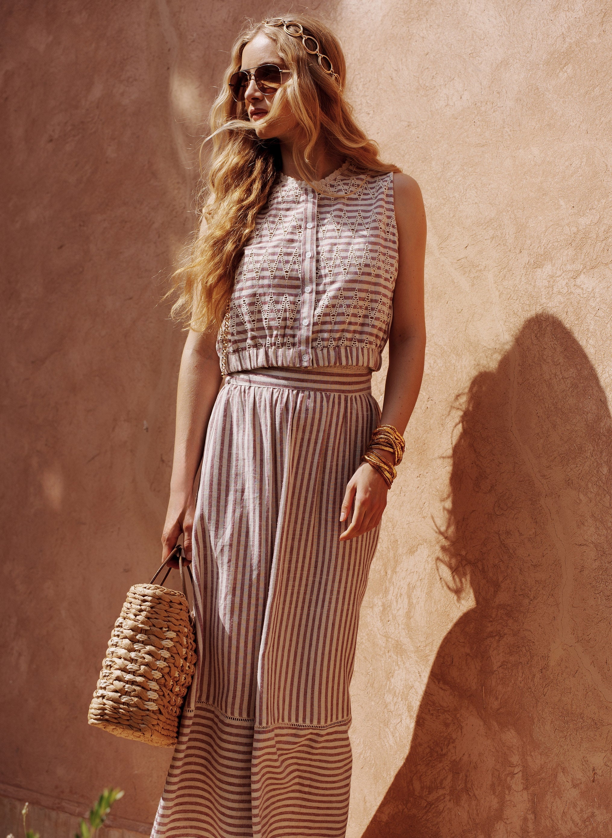 SABIA Raspberry BLOUSE