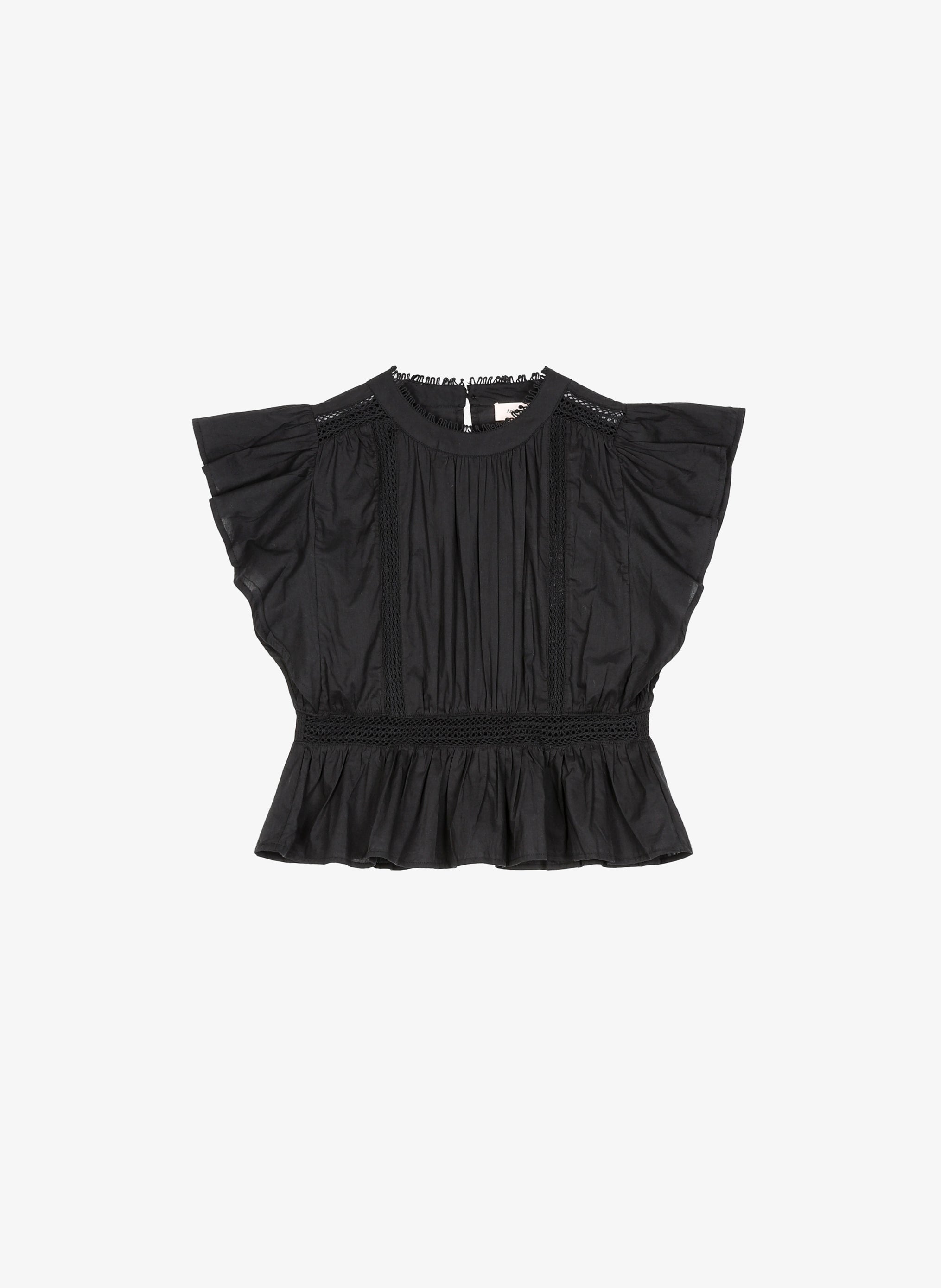 BLOUSE SALEK noir