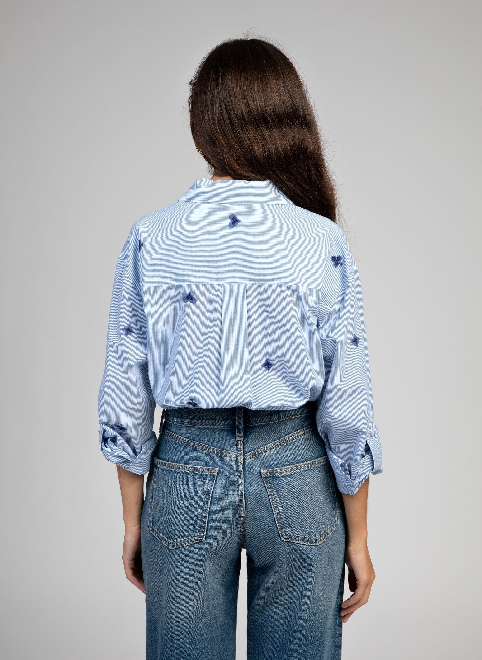 CHEMISE SALIDA bleu