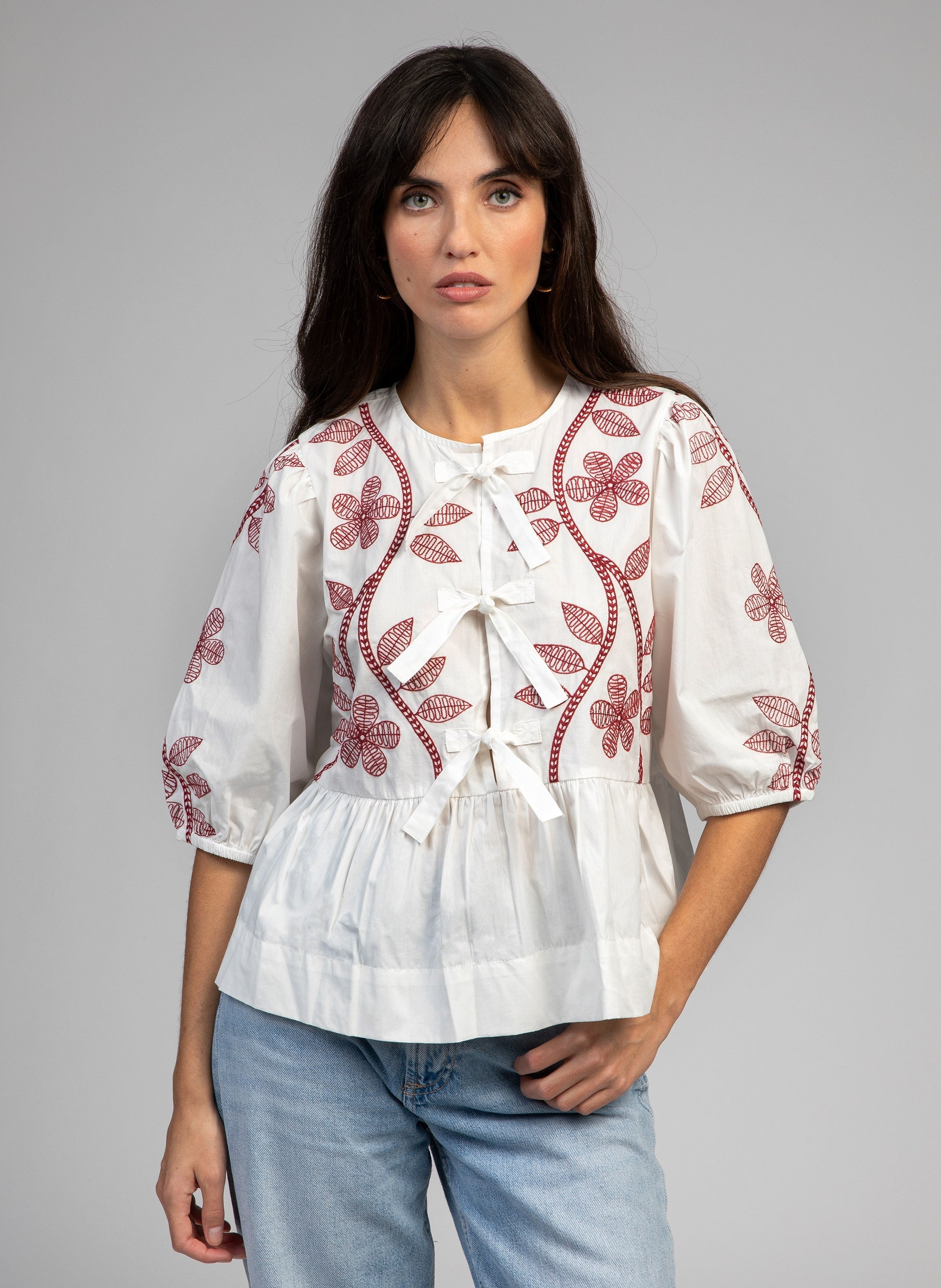 BLOUSE SANTAYA blanc