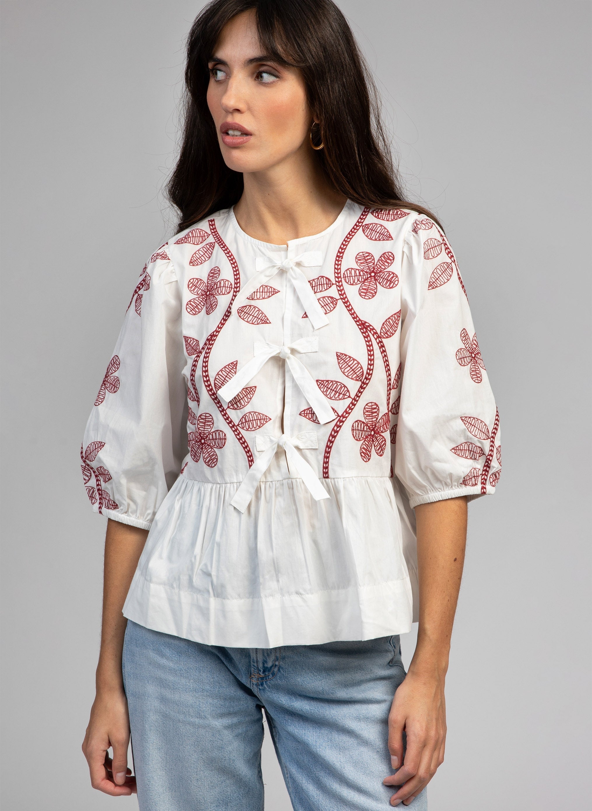 BLOUSE SANTAYA blanc