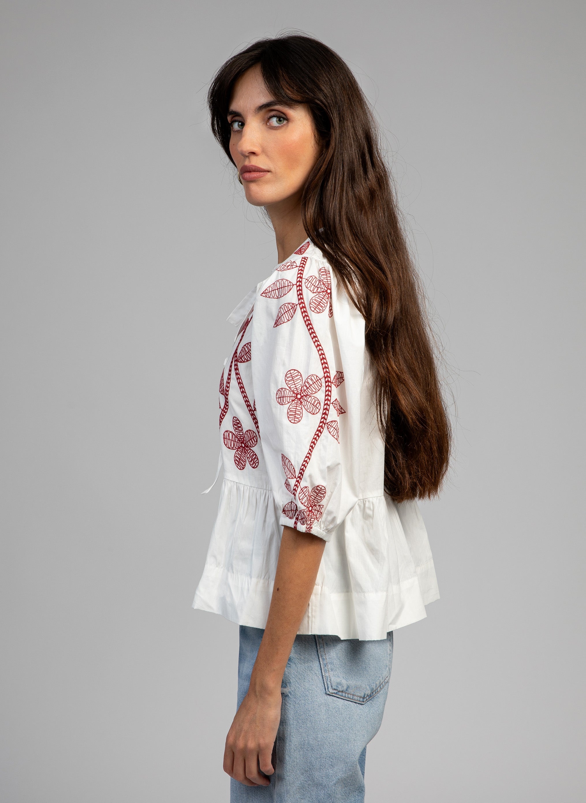 BLOUSE SANTAYA blanc