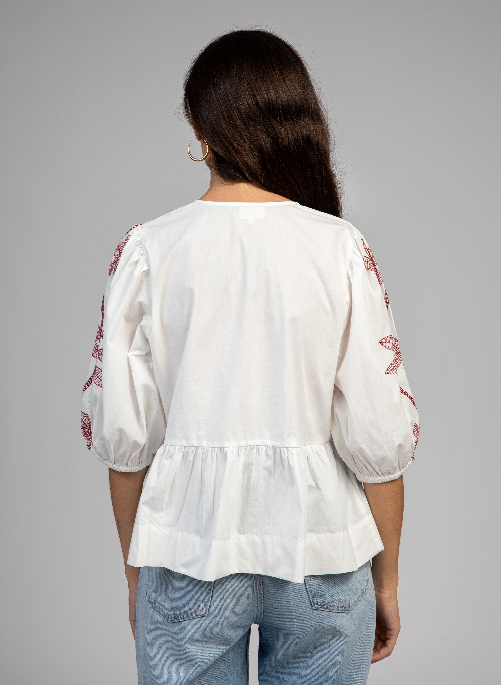 BLOUSE SANTAYA blanc