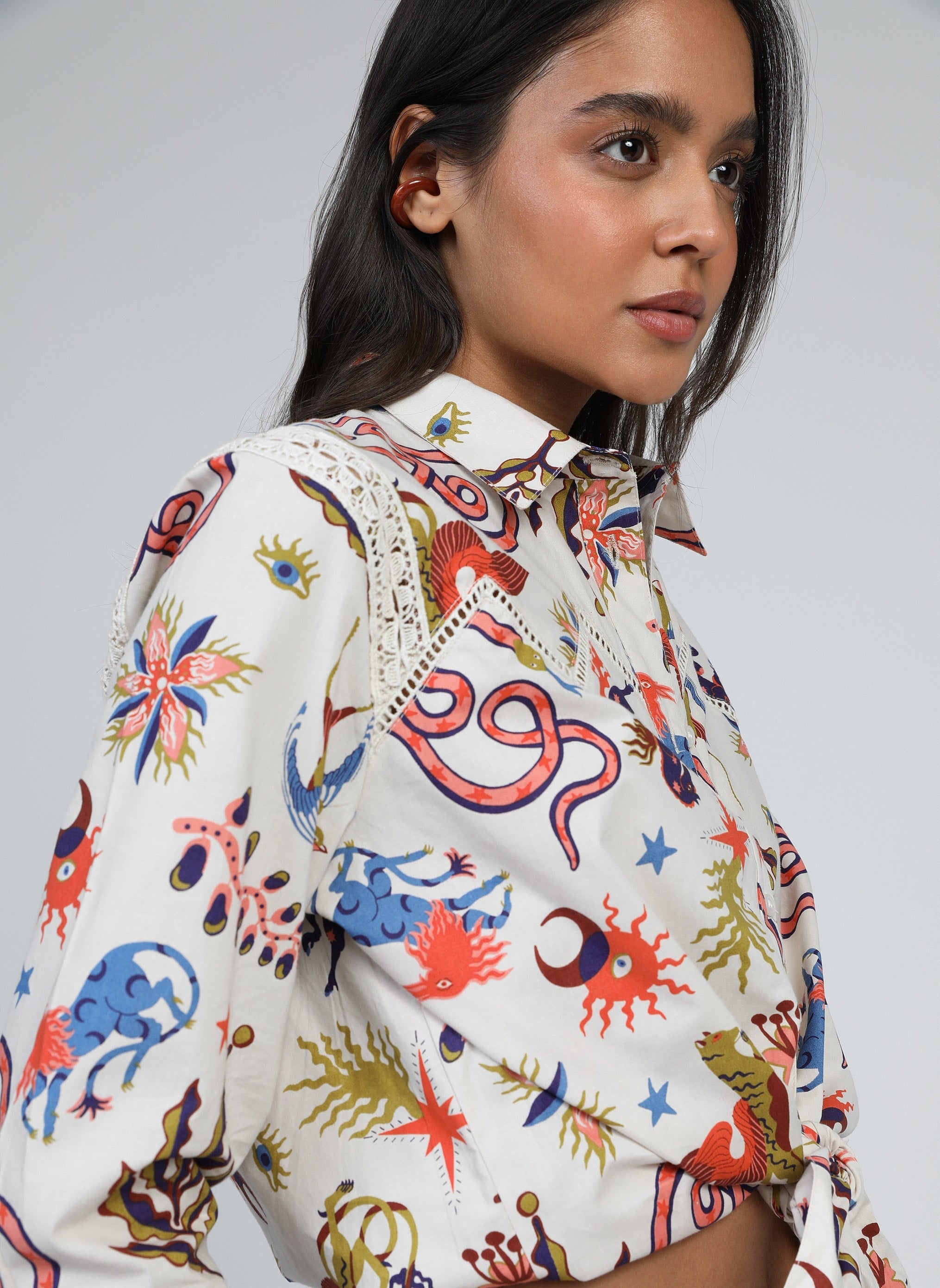 CHEMISE SERVILOU bale ecru