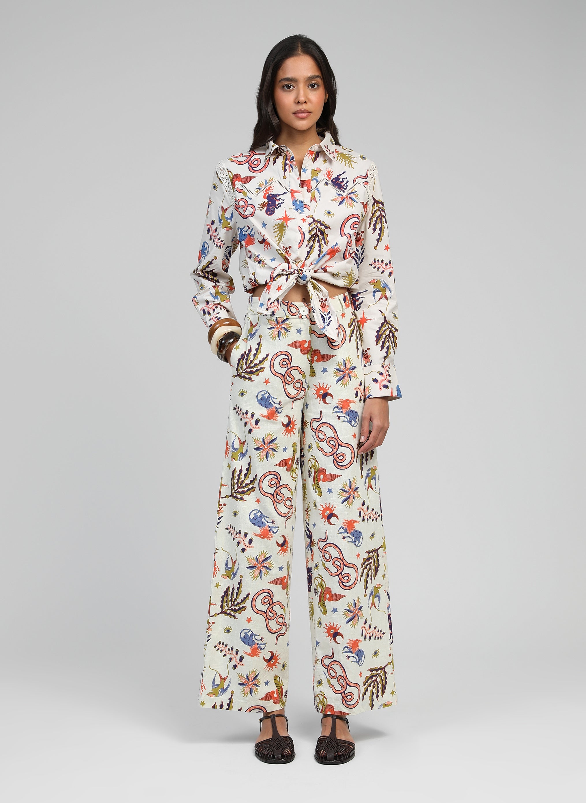 CHEMISE SERVILOU bale ecru